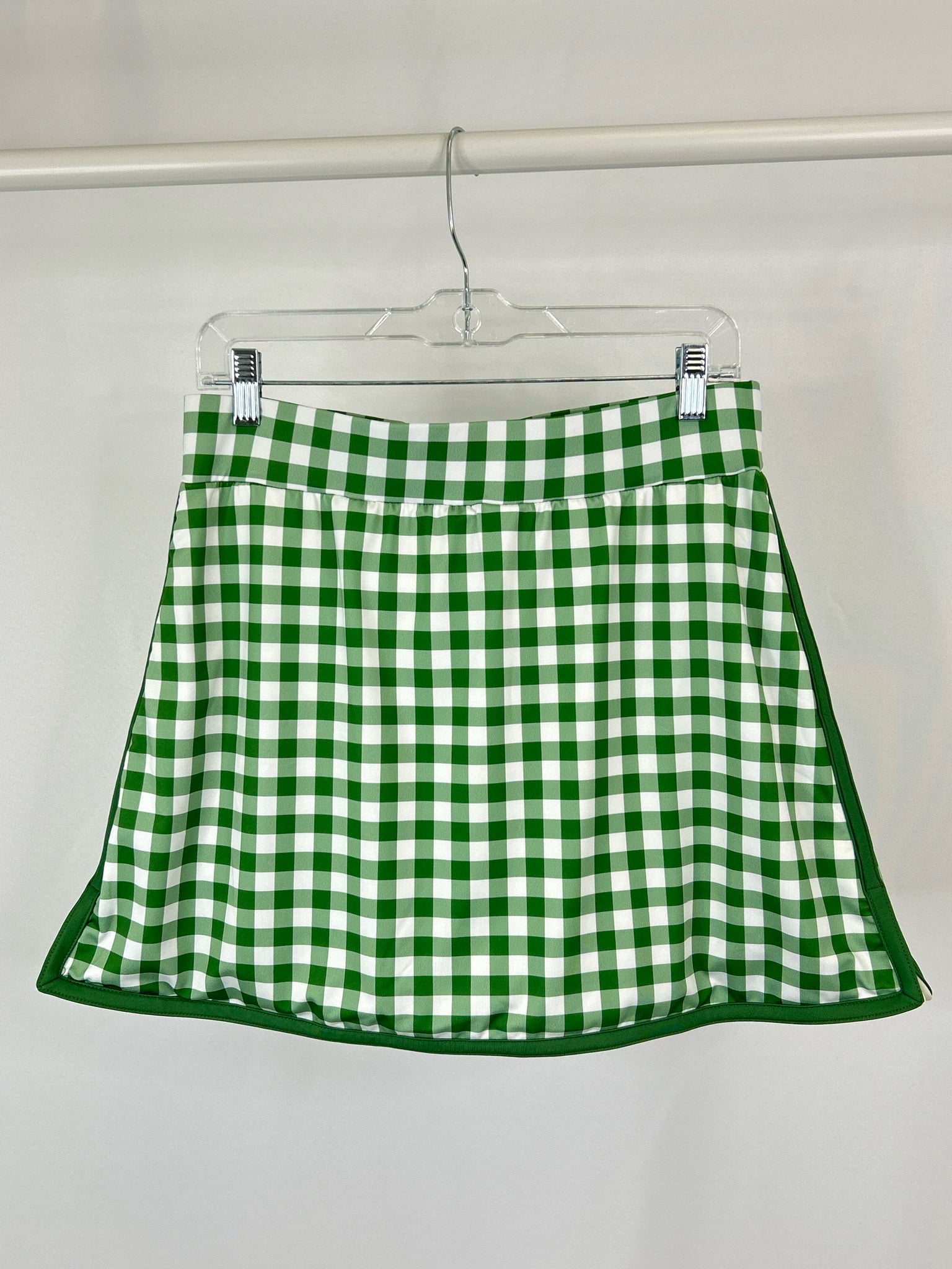 TUCKERNUCK Size L GREEN AND WHITE Women Skirt