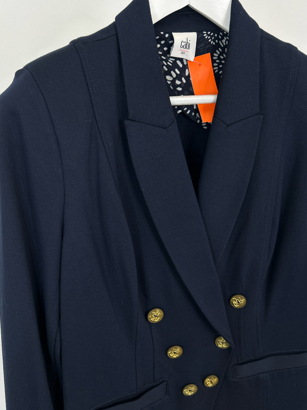 CABI Size 10 Navy Women Blazer