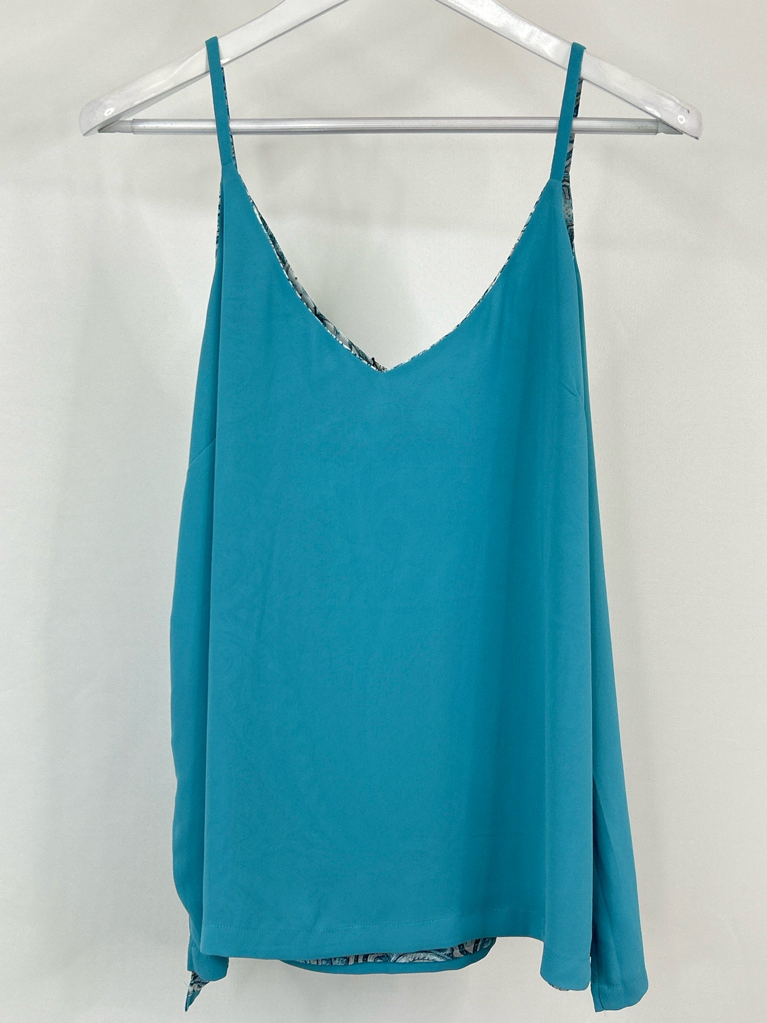 White House Black Market Size XL Turqouise Women Camisole