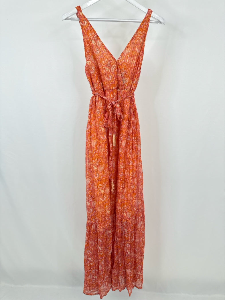 NEKANE NKN Size M Orange Print Women Dress