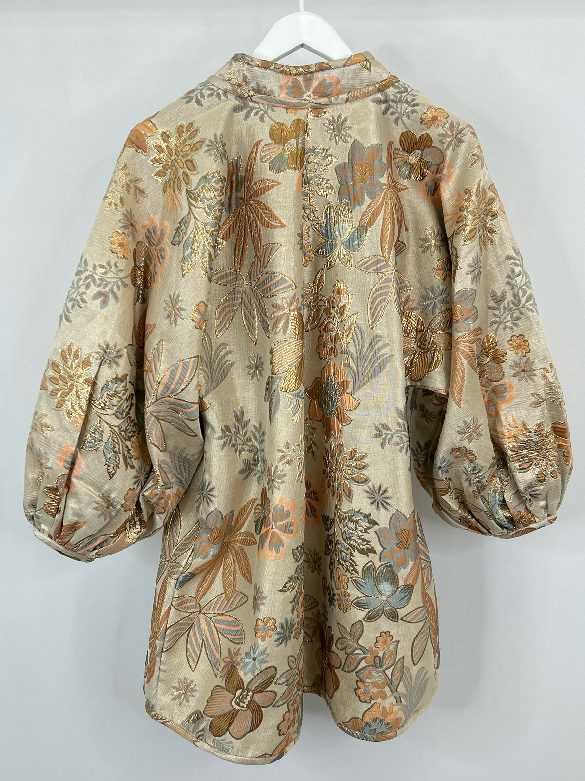 HOLLY SHAE Size S/M BEIGE FLORAL Women Dress