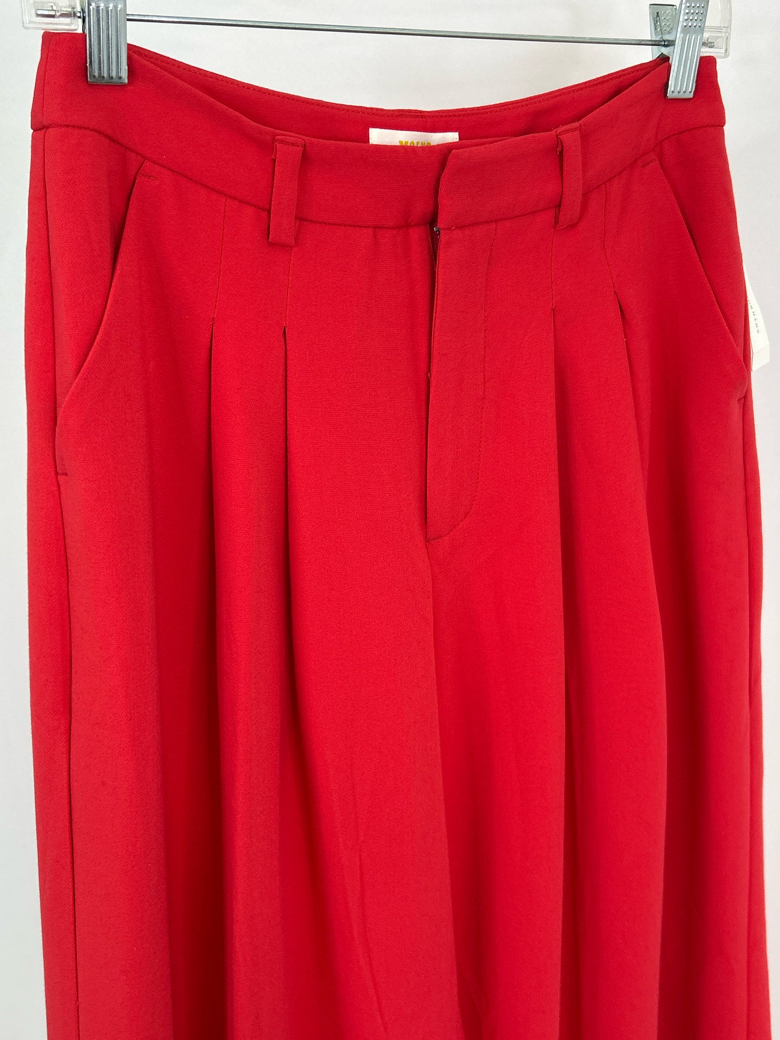 MAEVE Size 4 Red Women Pants NWT