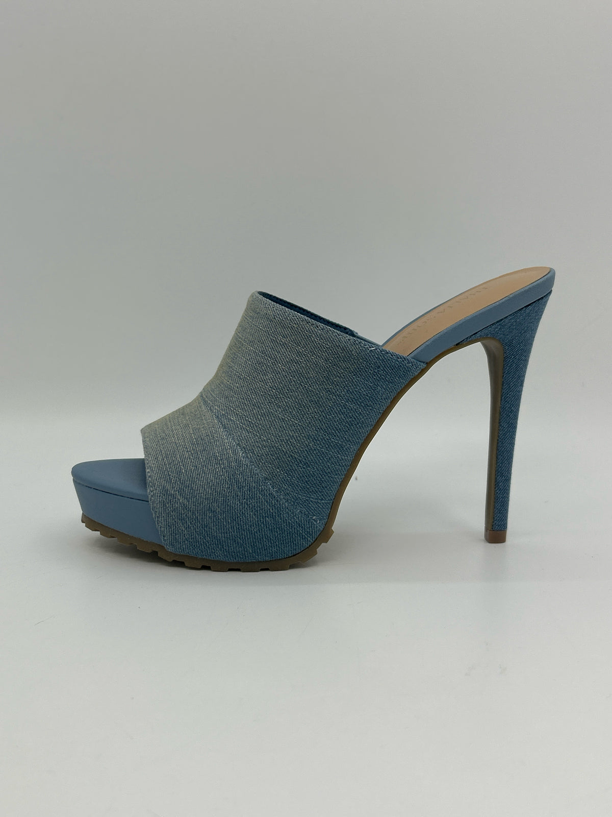 THALIA SODI Size 7.5M Blue Denim Women Sandal