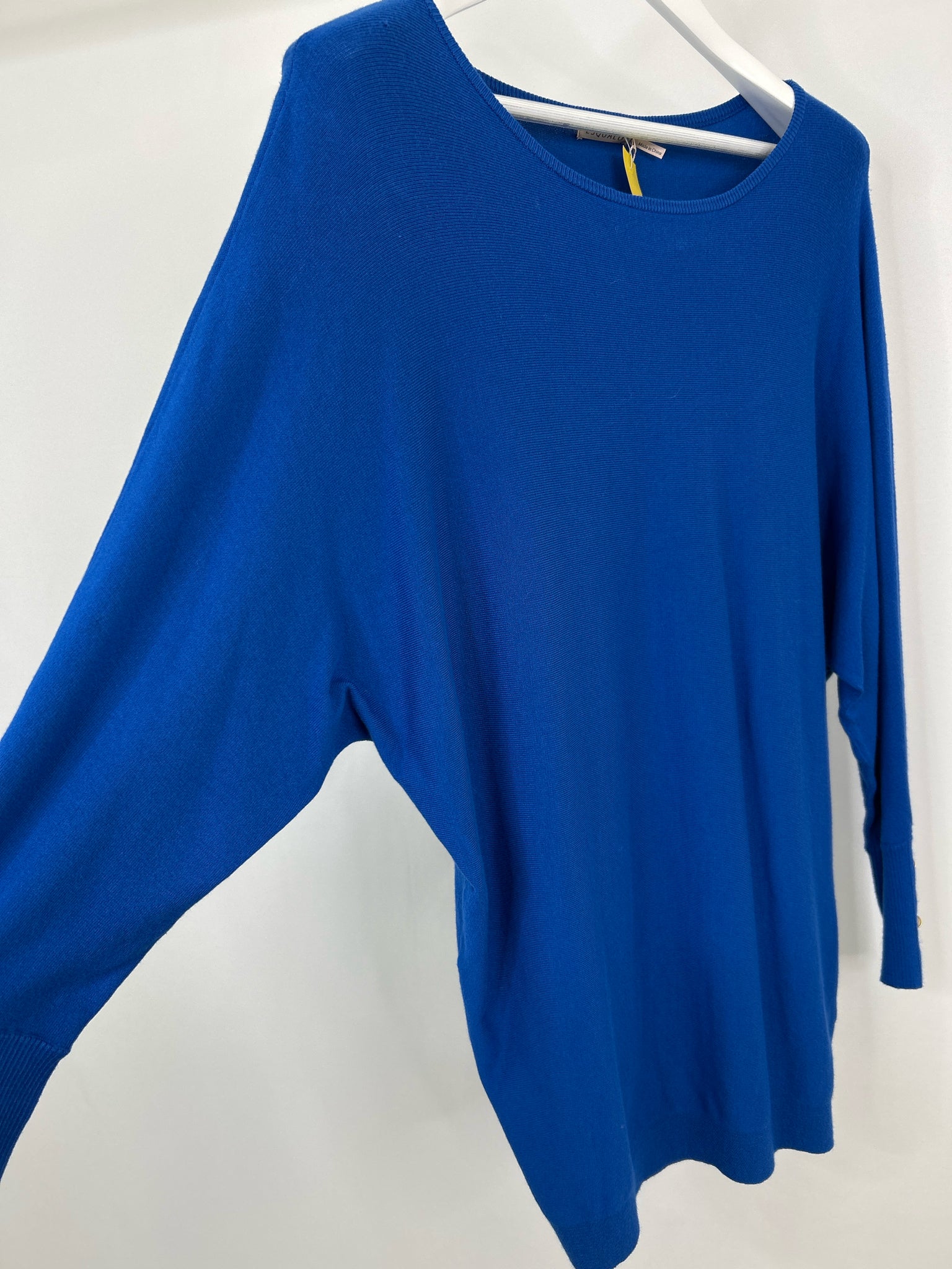 ESQUALO Size S Royal Blue Women Sweater