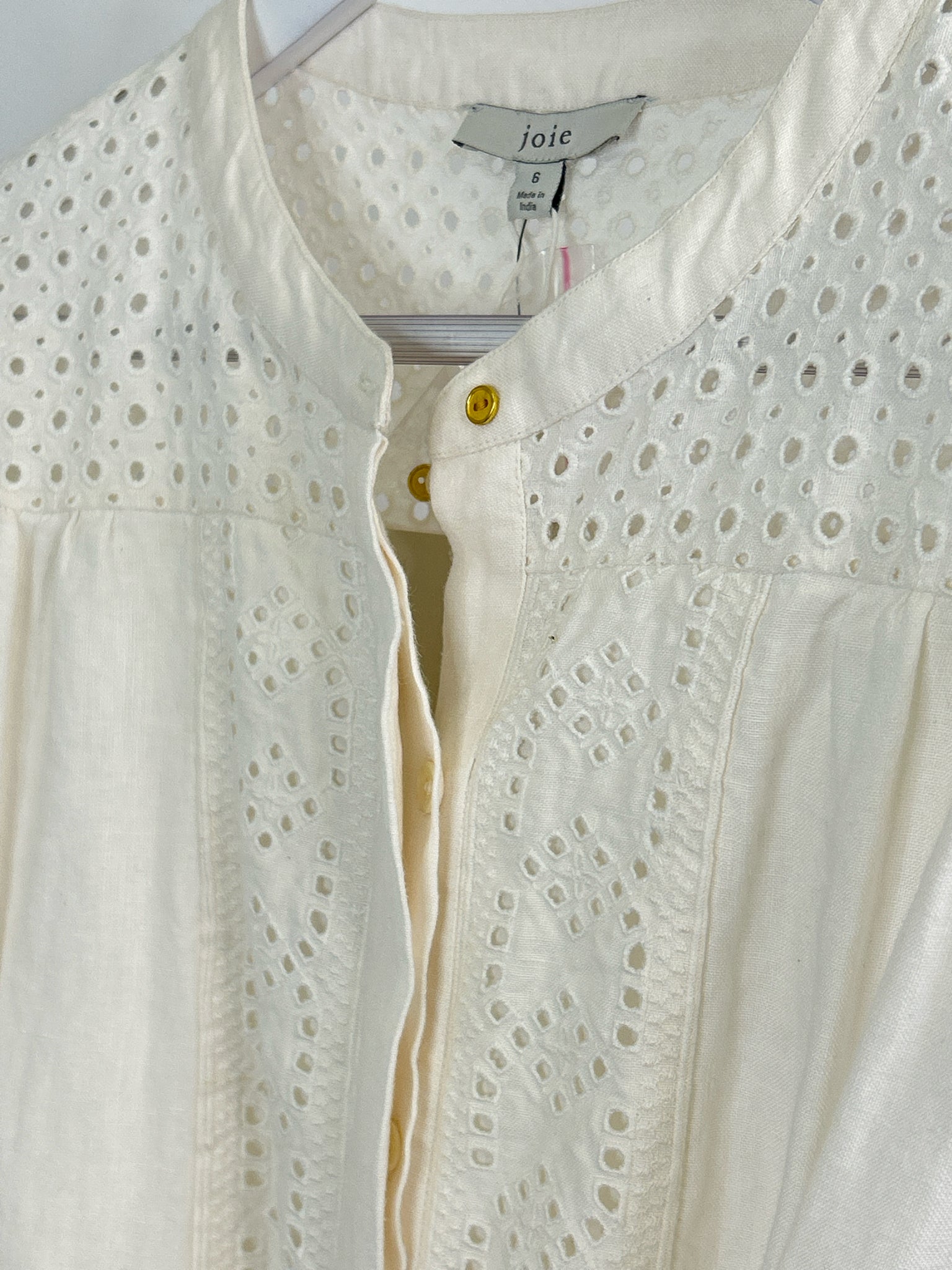JOIE Size 6 Ivory Women Dress NWT