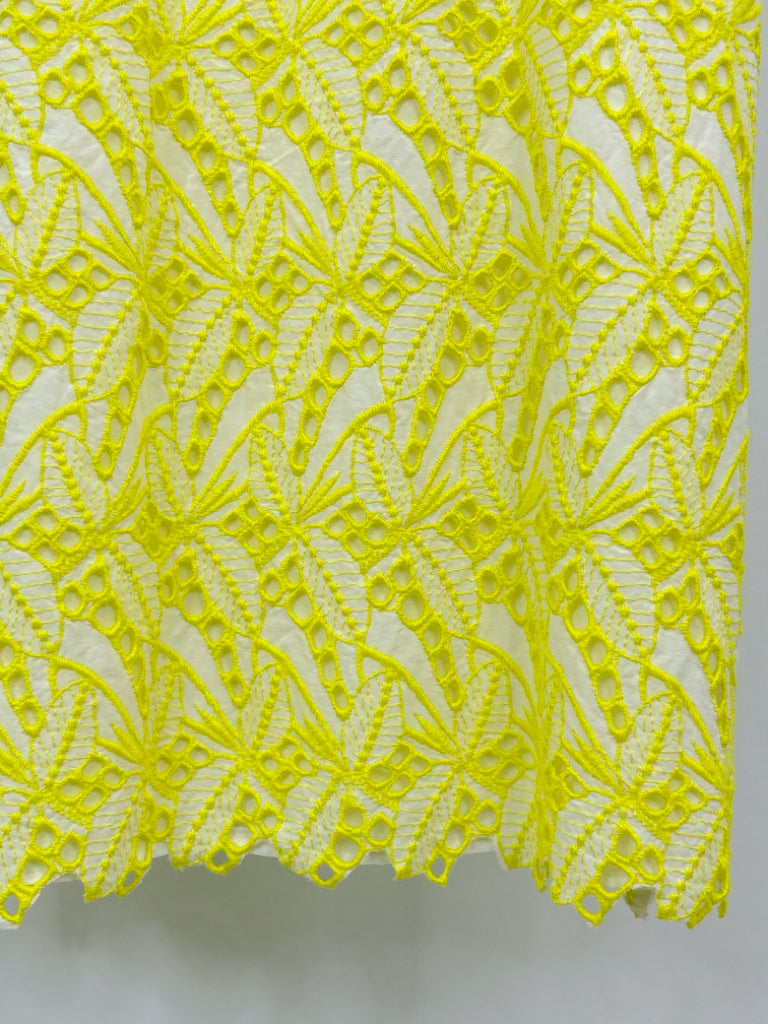 CROWN & IVY Women Size 16 Yellow Dress NWT