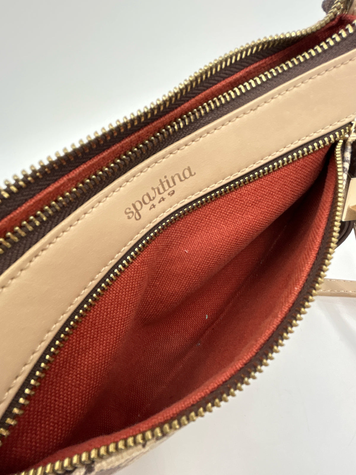 SPARTINA 449 CREAM PLAID Women Purse