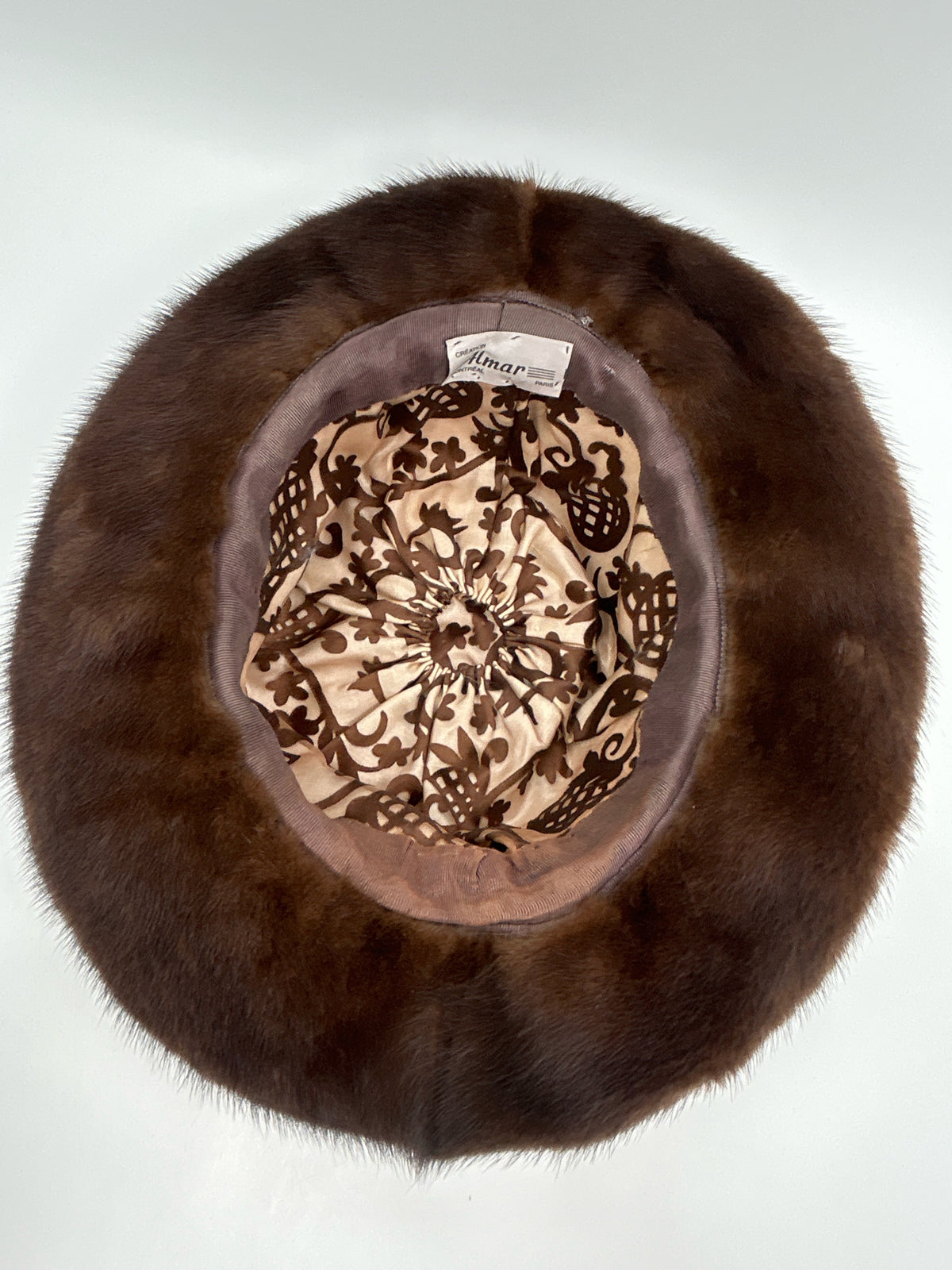 Almar Size One Size DARK BROWN Women Hat