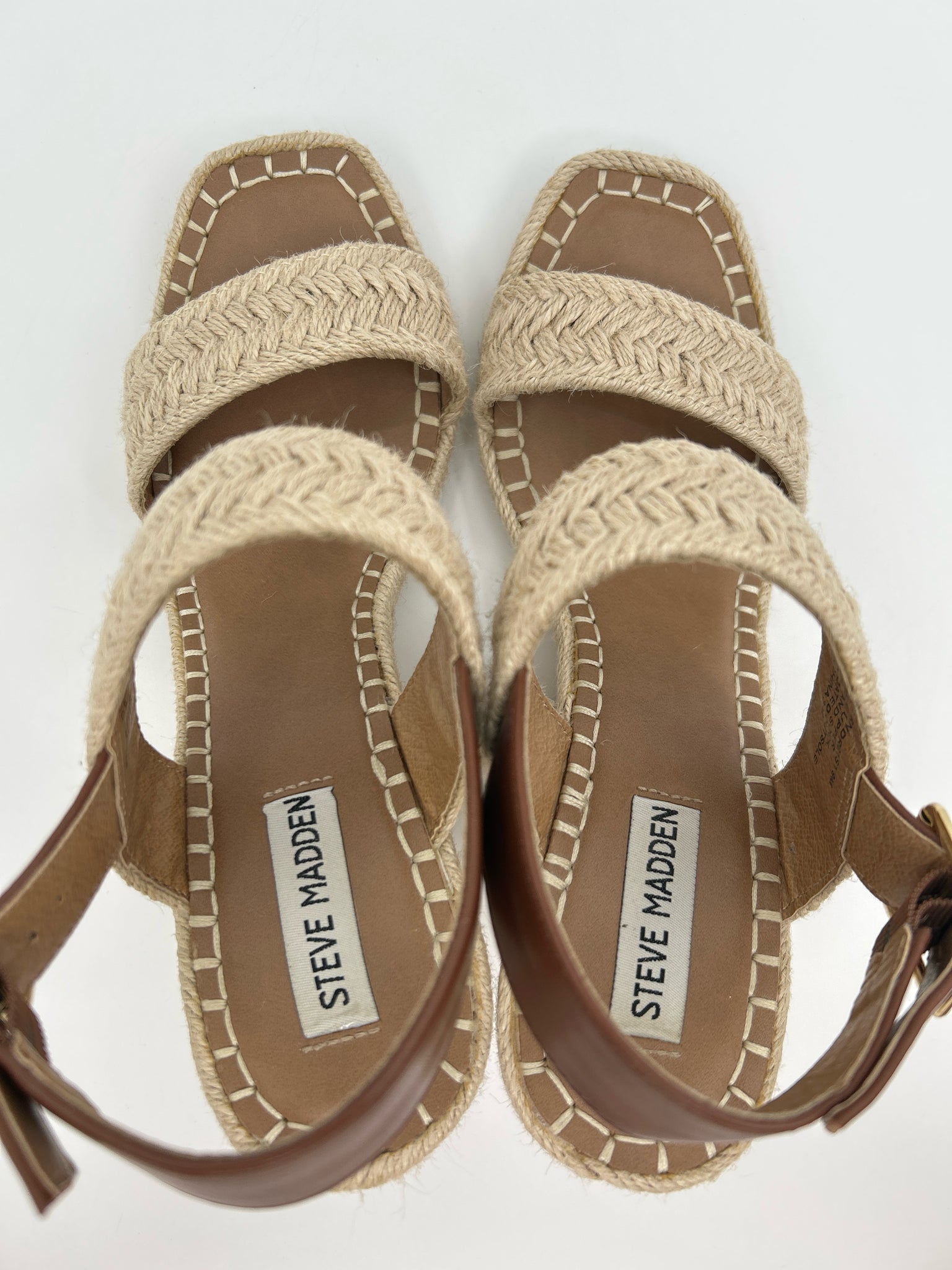 STEVE MADDEN Size 9M Raffia Women Sandal