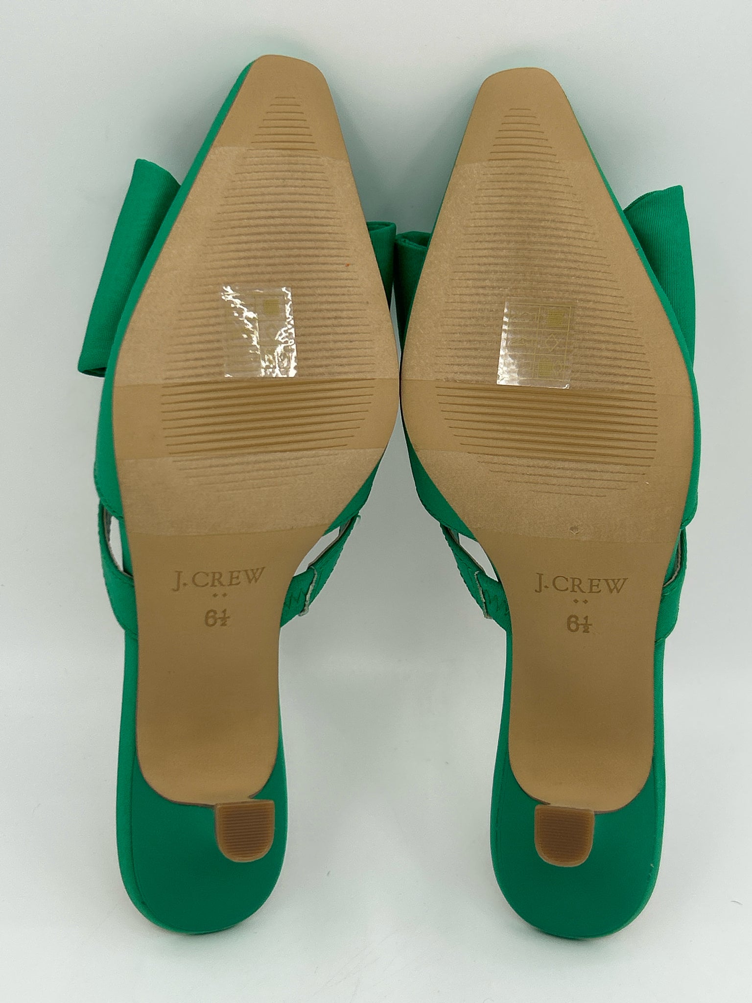 J. CREW Size 6.5 Green Women Pumps NIB