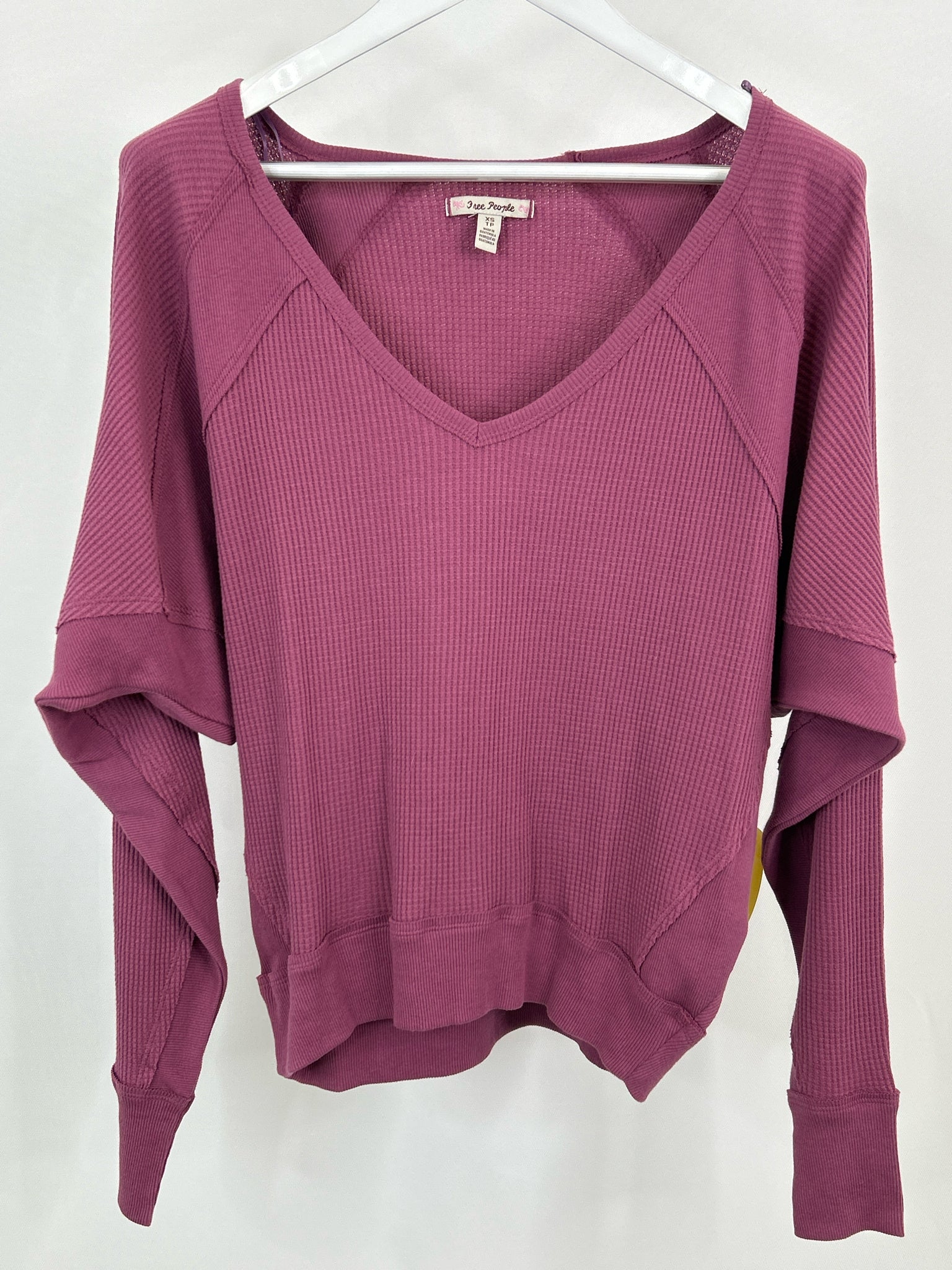 FREE PEOPLE Size XS mulberry Women Top