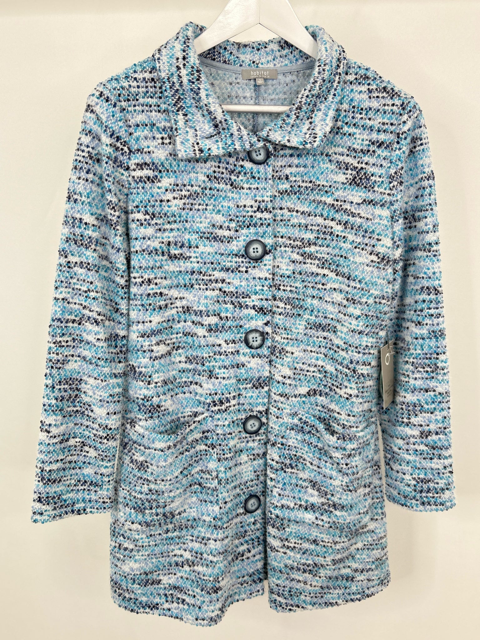 HABITAT Size S Blue Women Jacket NWT