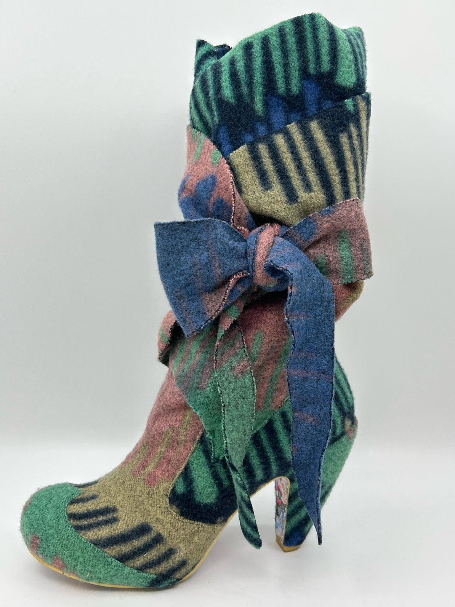IRREGULAR CHOICE Size 42/11 Multi-Color Women Boots