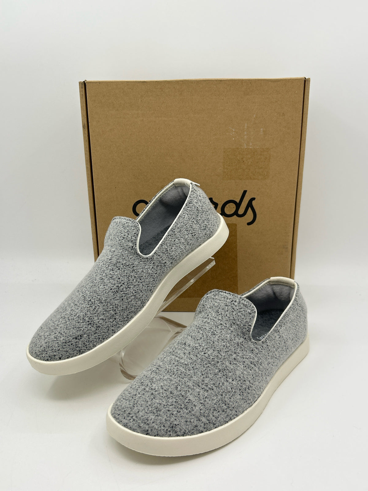 ALLBIRDS Size 8 Grey Women Flats NIB