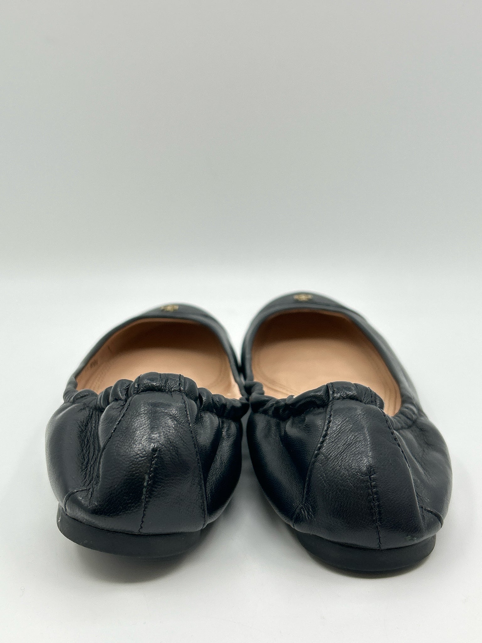 TORY BURCH Size 8.5M Black Women Flats