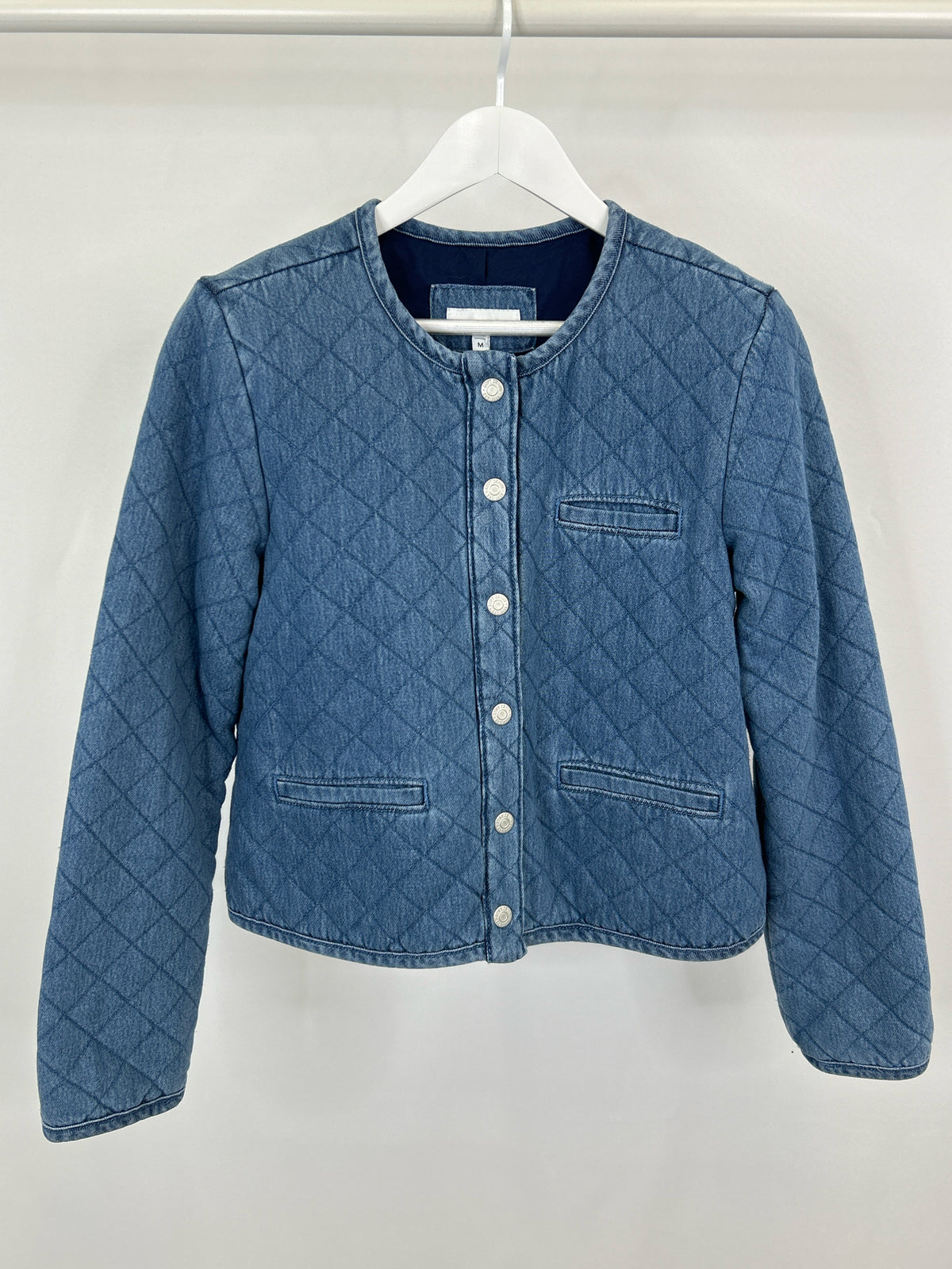 LOFT Size M BLUE DENIM Women Jacket