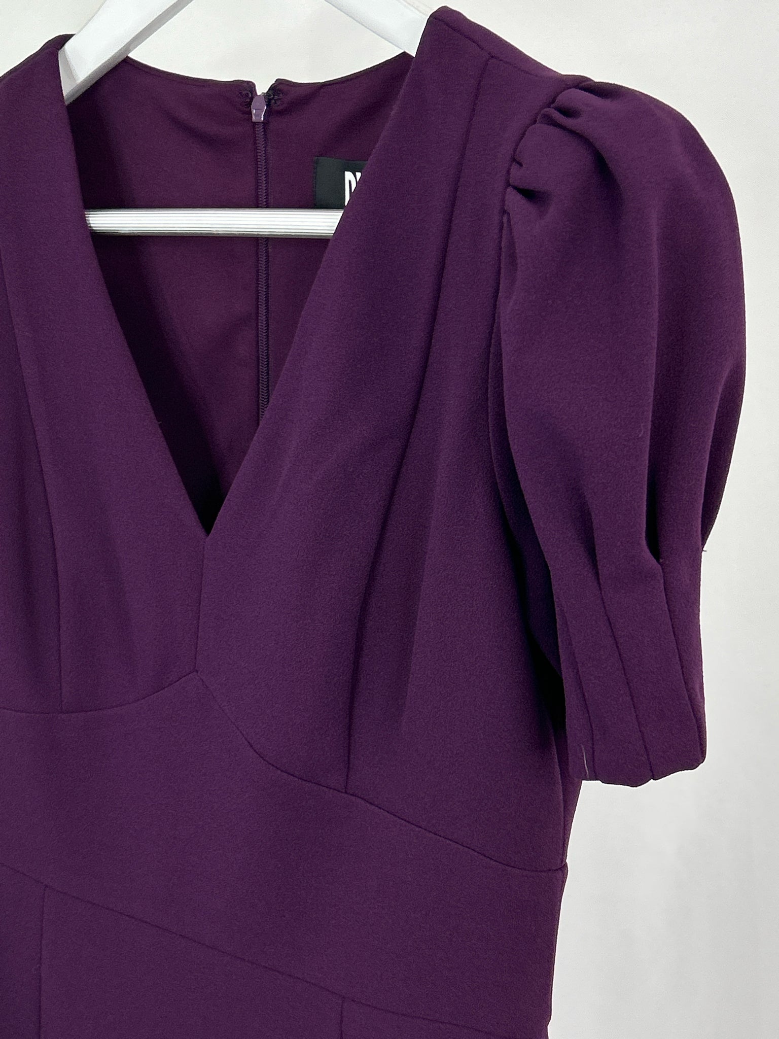 DKNY Size 6 Wine Women Dress NWT