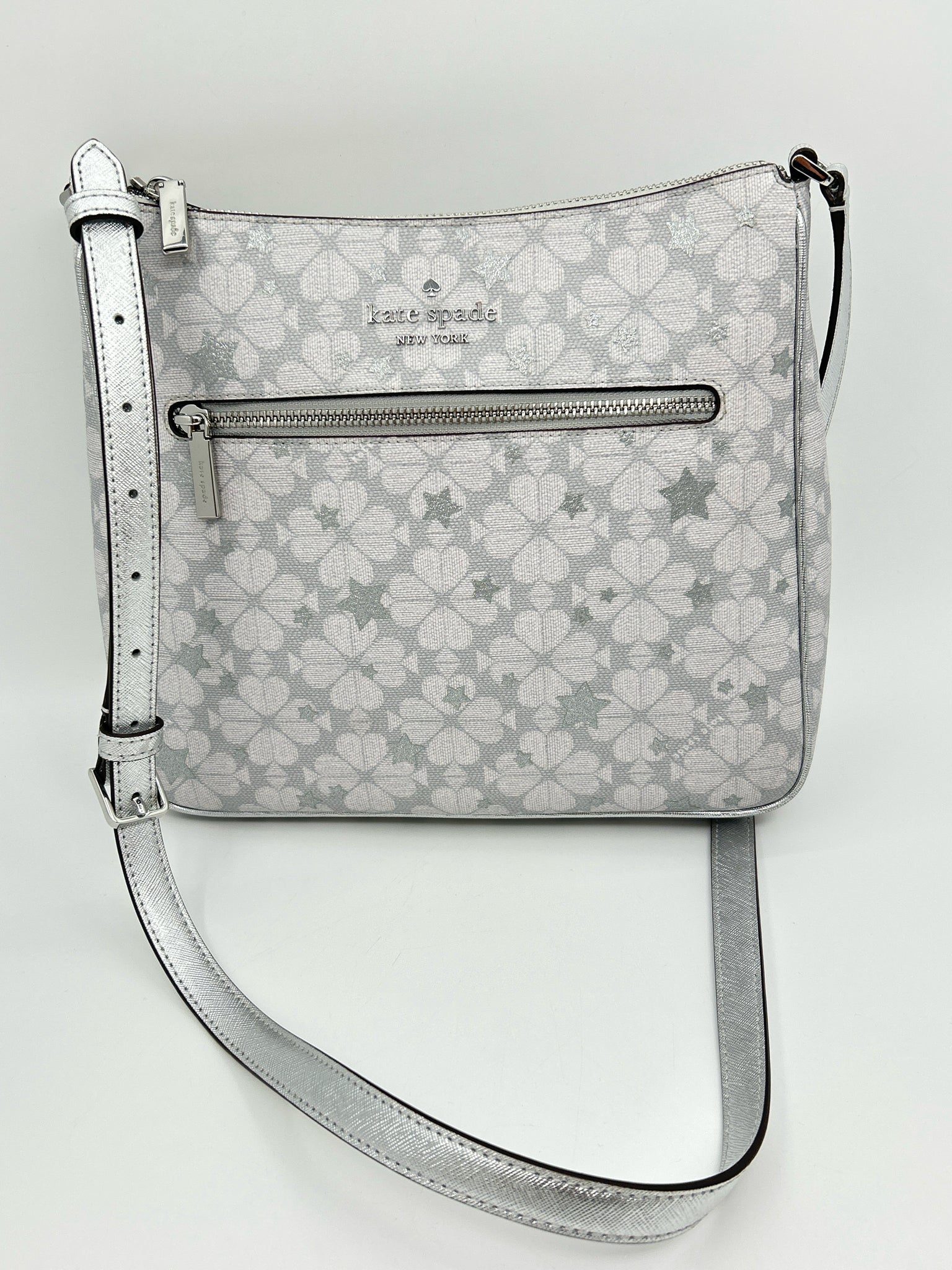 KATE SPADE Grey and Silver Women Purse