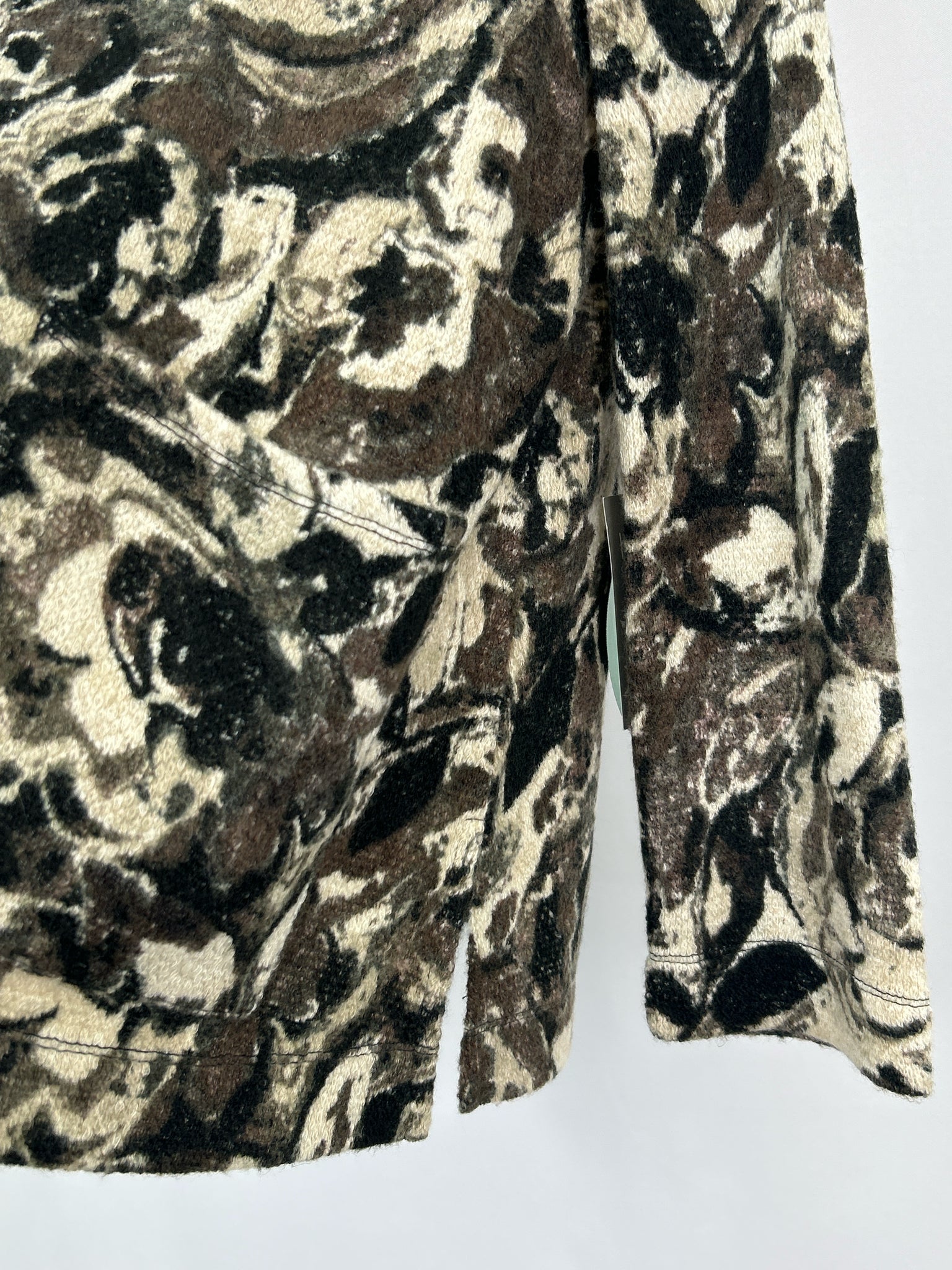 HABITAT Size S olive print Women Sweater