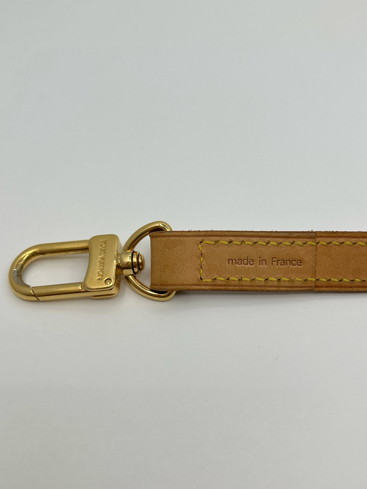 LOUIS VUITTON Tan Purse Strap Accessories