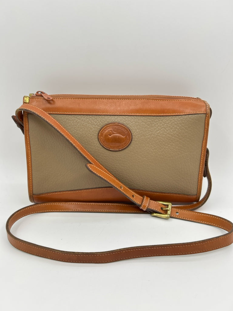 DOONEY & BOURKE Taupe and Tan Purse