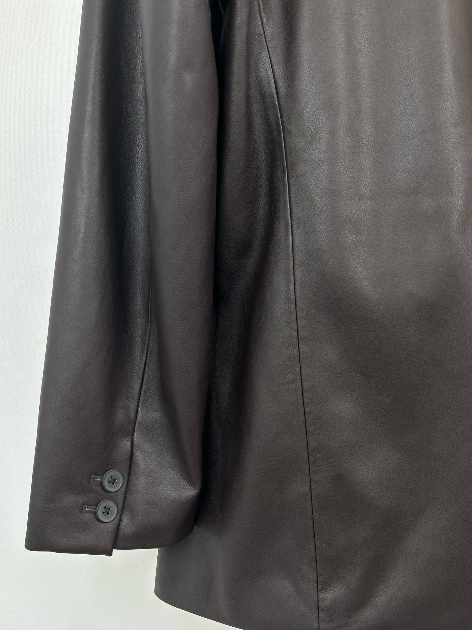 GAP Size XXLT Brown Faux Leather Women Jacket NWT