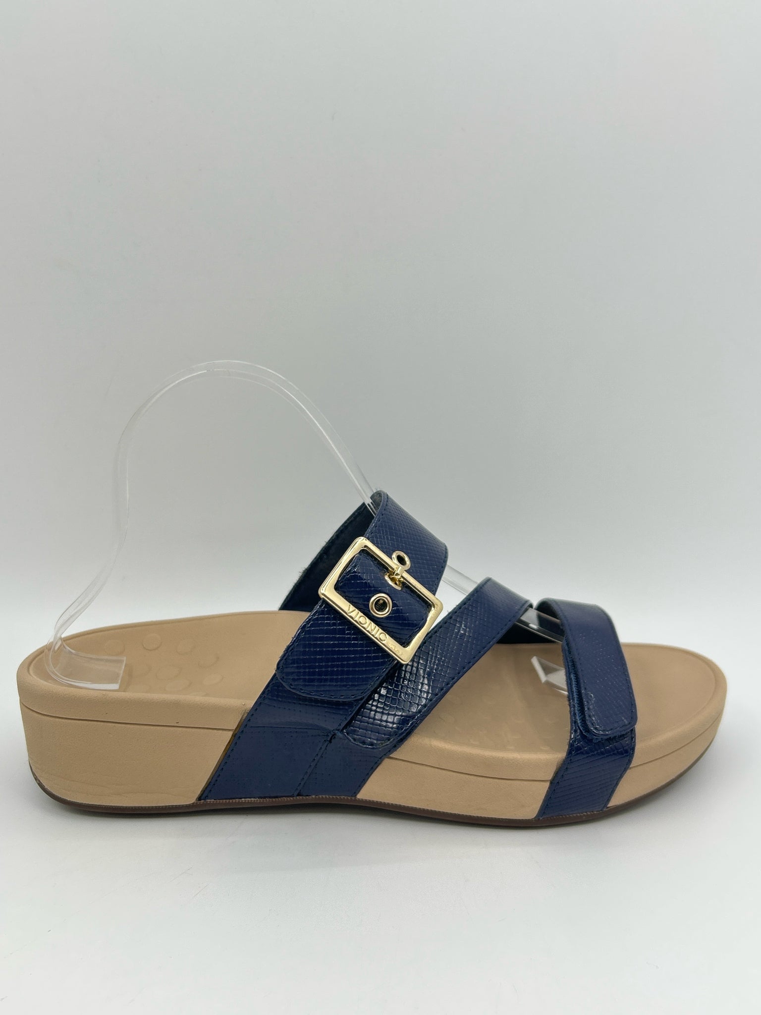 VIONIC Size 10 Navy Women Sandal