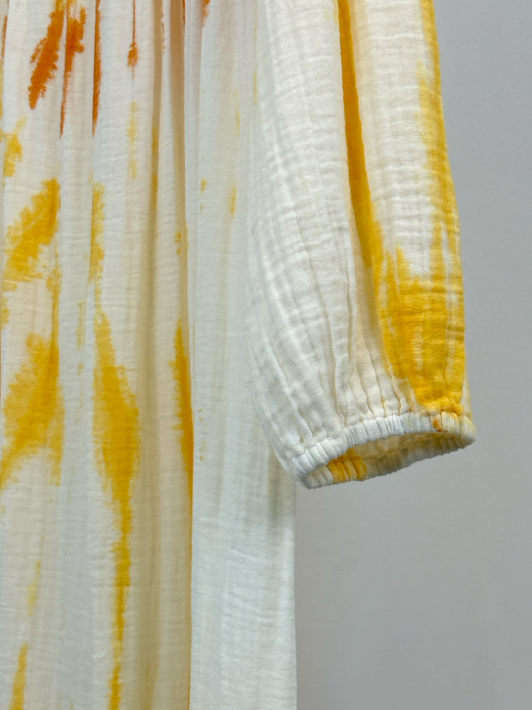 STARK Size S Ivory & Orange Women's Dress