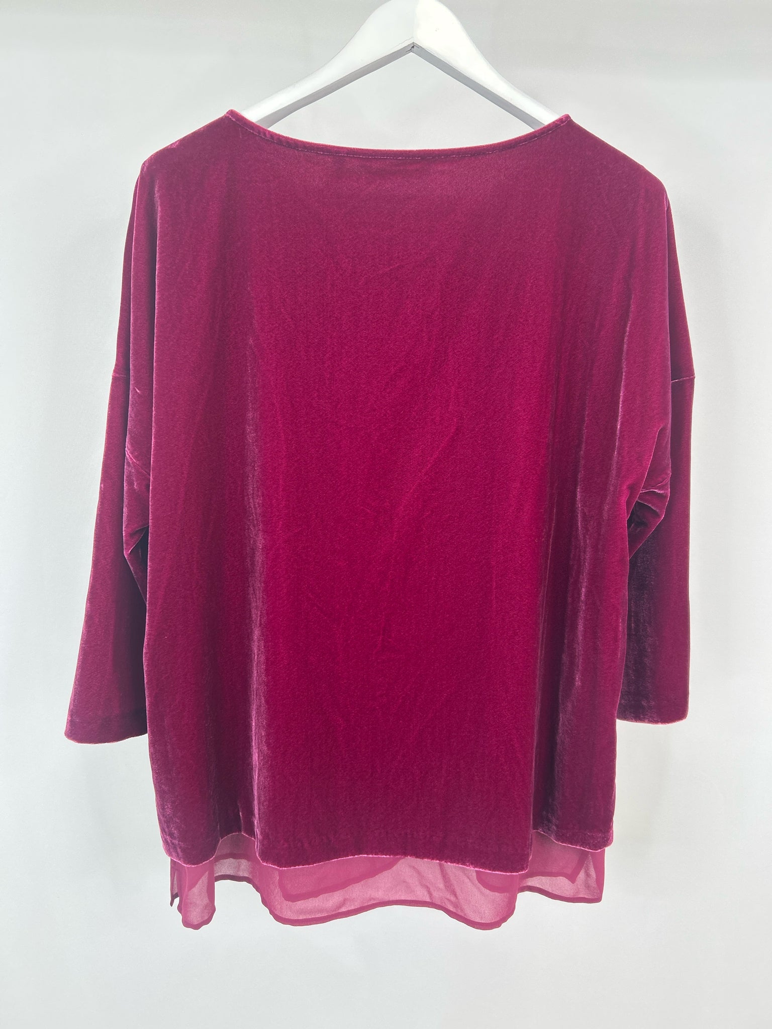 SOFT SURROUNDINGS Size XL Fuschia Women Tunic