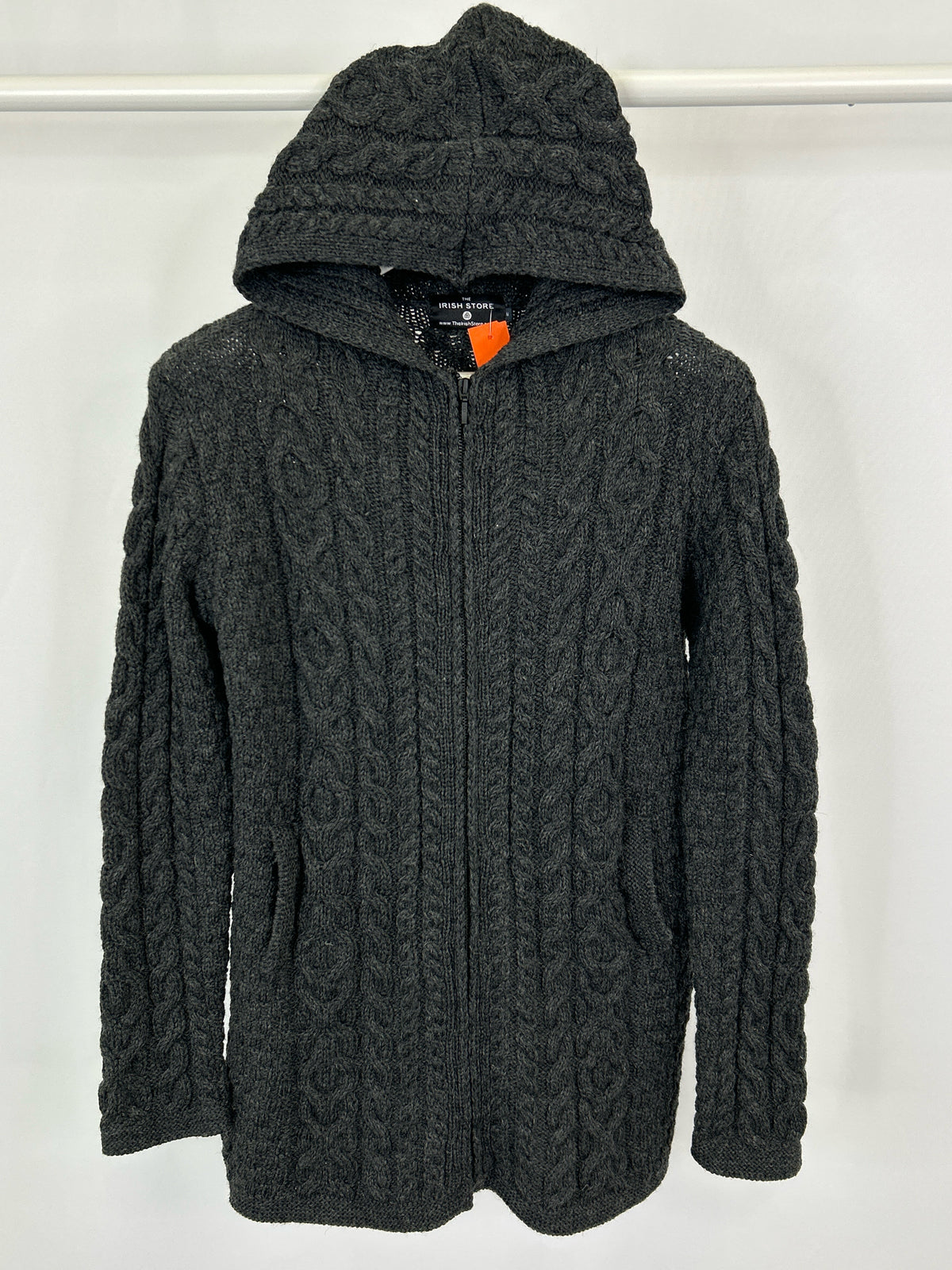 The Irish Store Size M Grey Women Cardigan