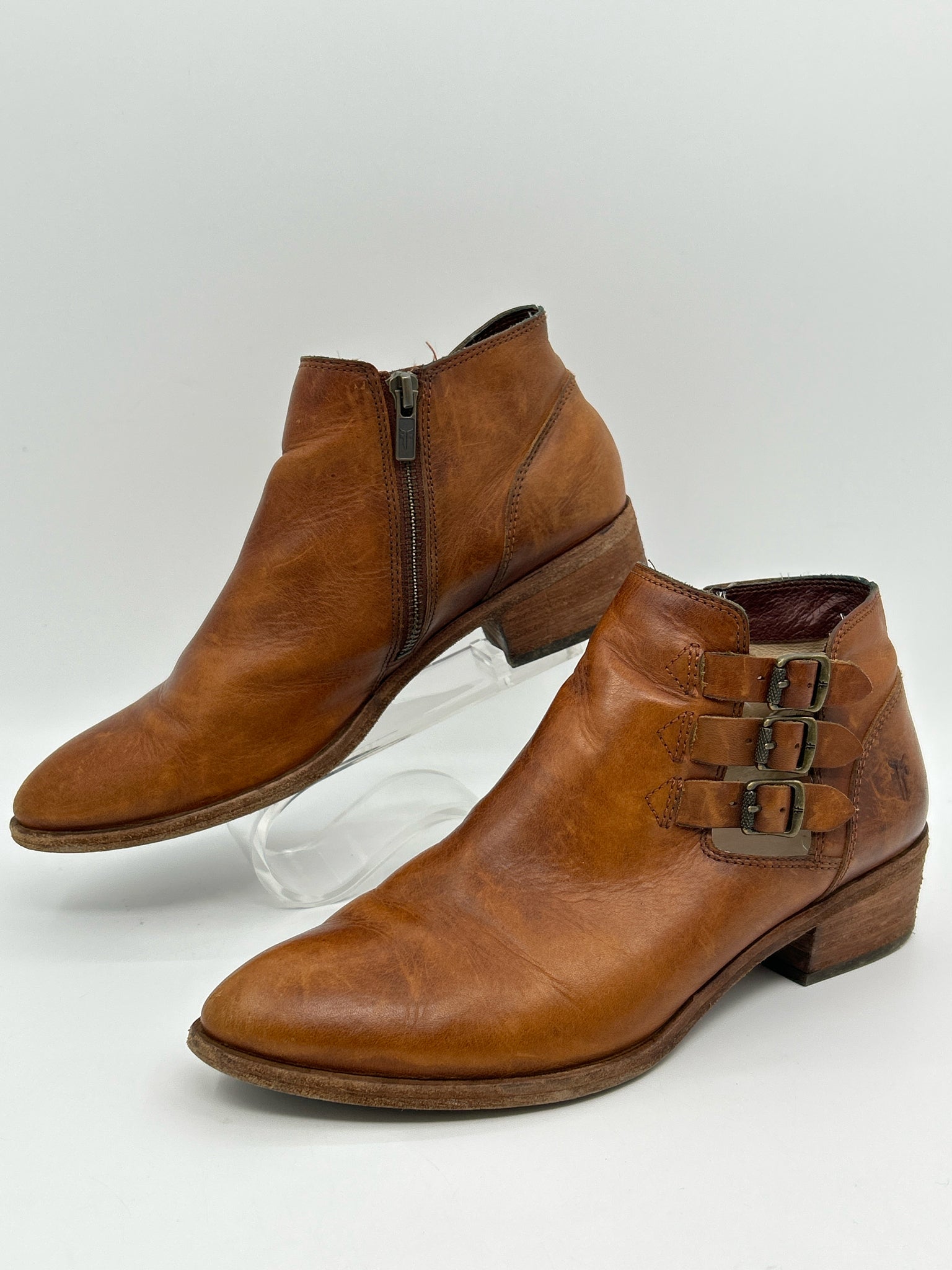 FRYE Size 9M Tan Women Booties