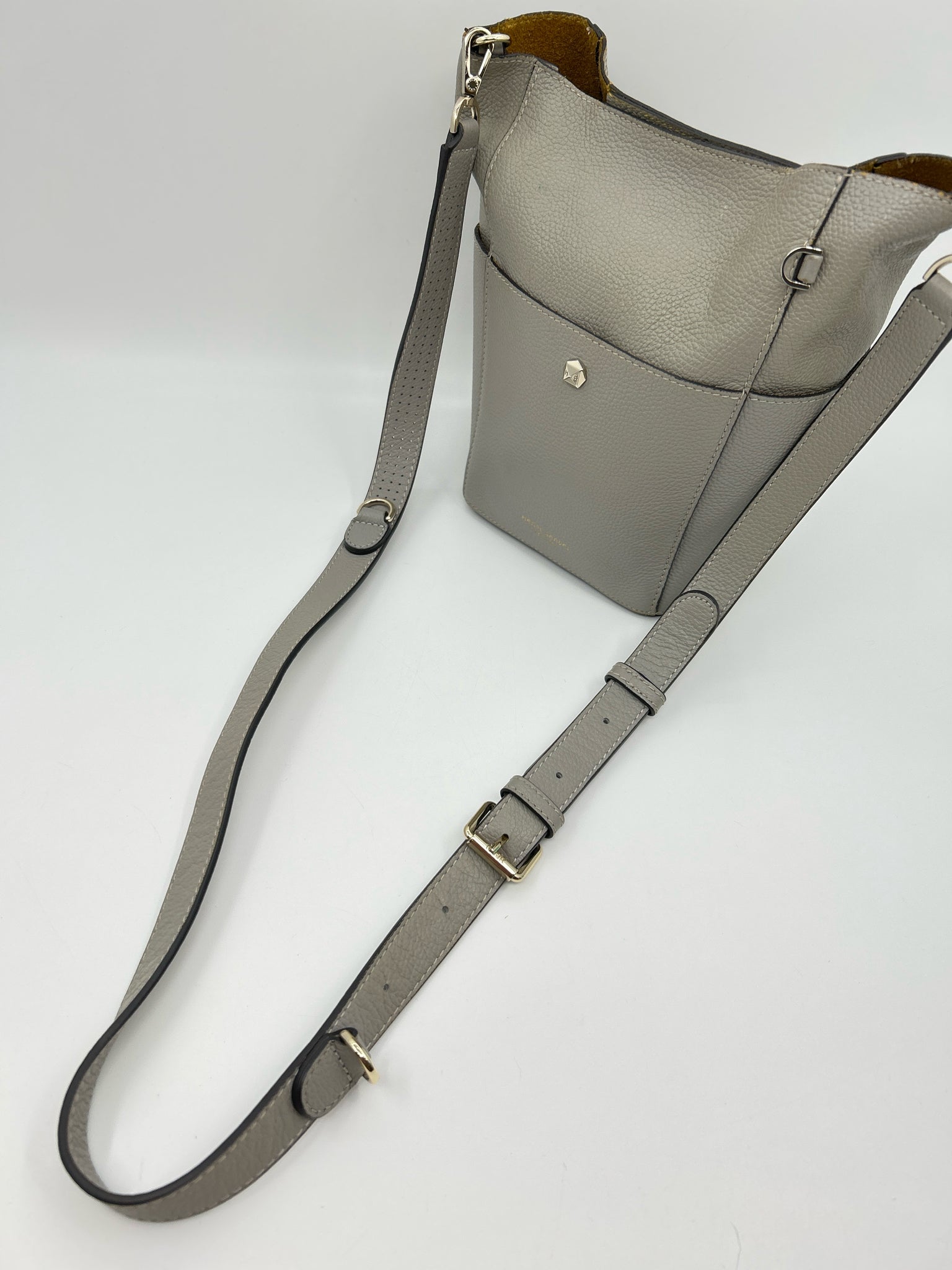 HENRI BENDEL Gray Taupe Women Purse