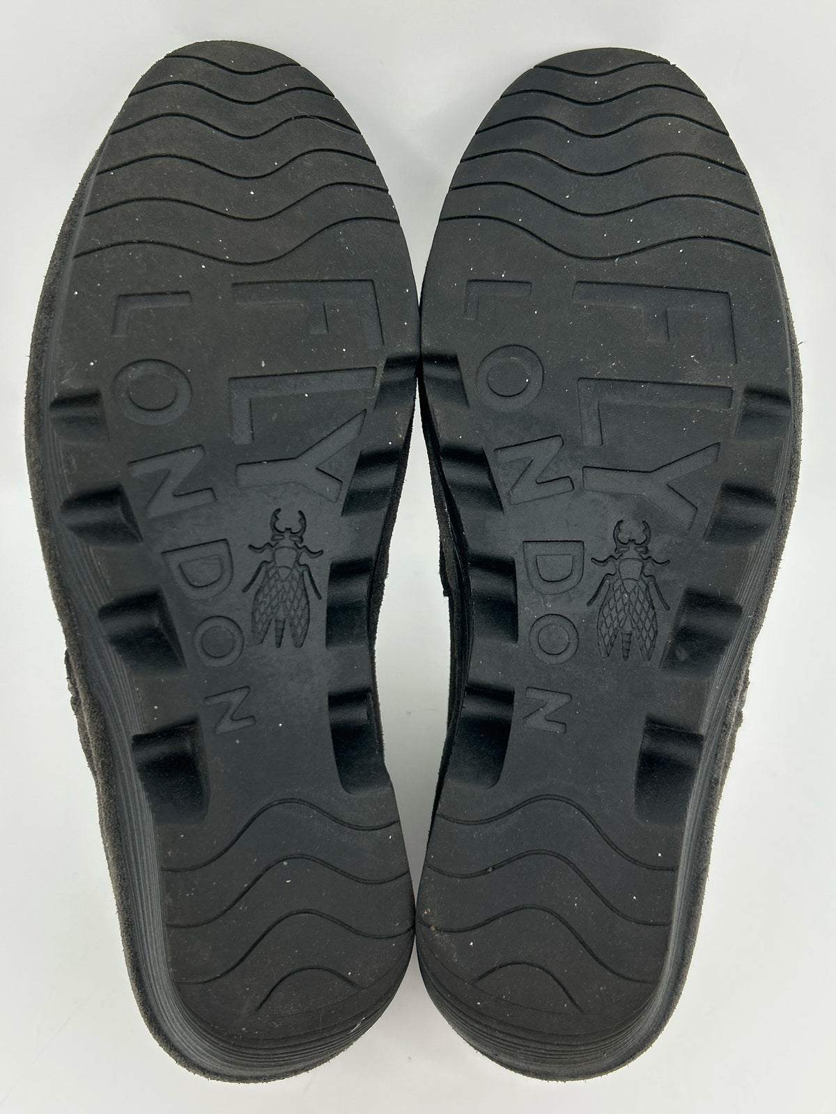 FLY LONDON Size 39 Charcoal Women Booties