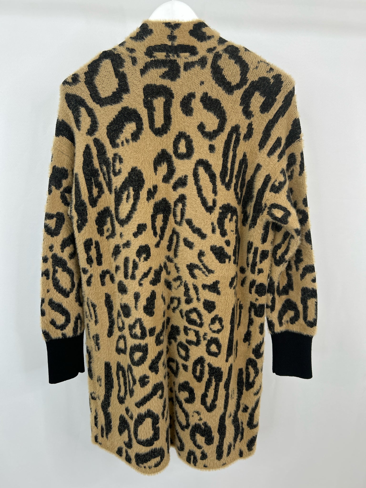 WESTBOUND Size M Brown Print Women Cardigan NWT