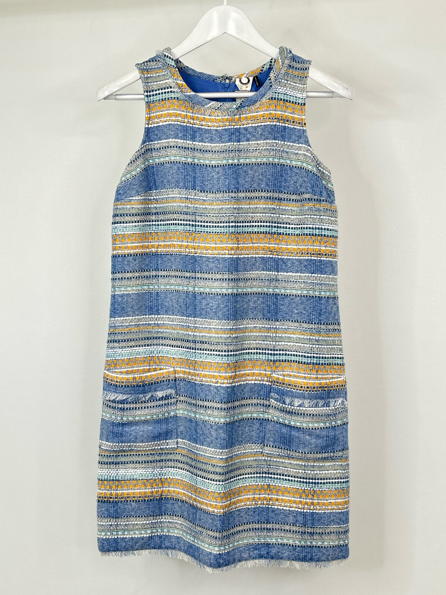AKEMI + KIN Size 0 BLUE PATTERN Women Dress