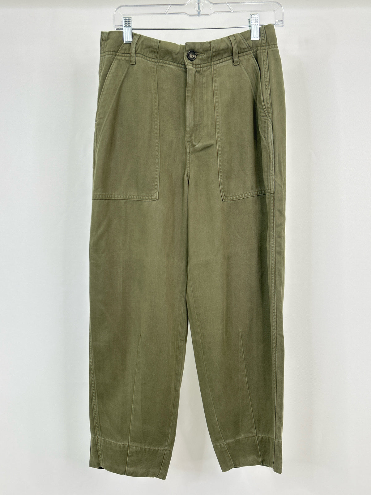 EVERLANE Size 2 Green Women Pants