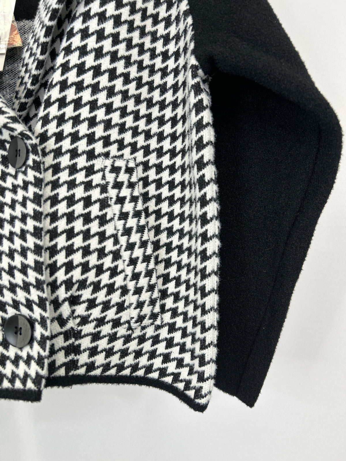 MAGASCHONI Size S Black and White Women Jacket NWT