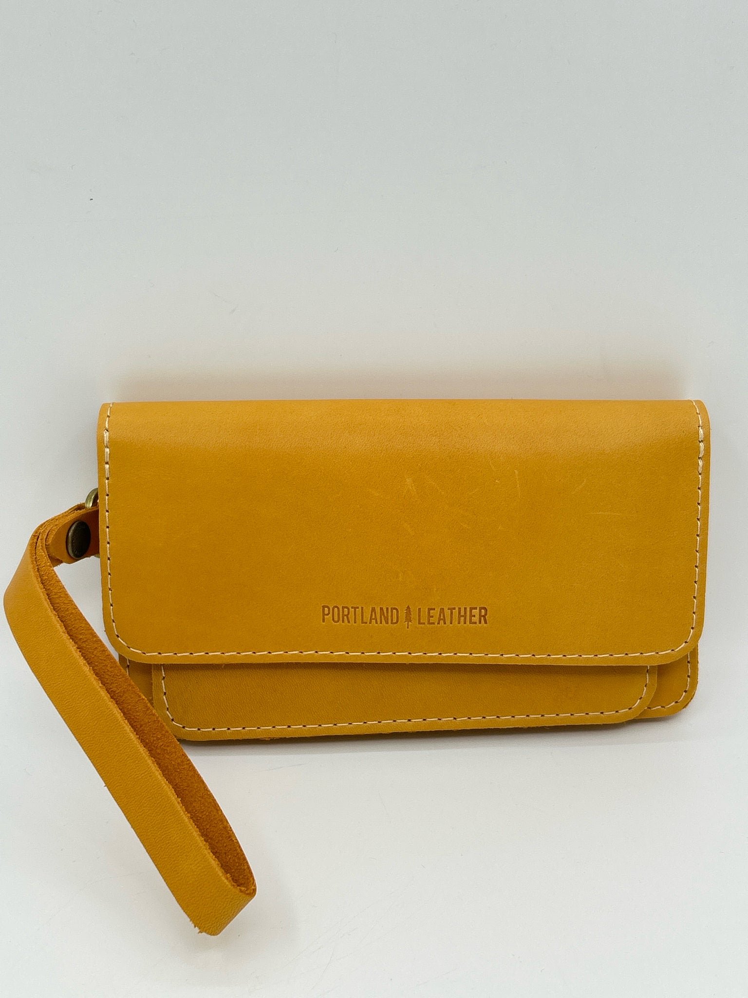 PORTLAND LEATHER GOODS Mustard Women Wallet