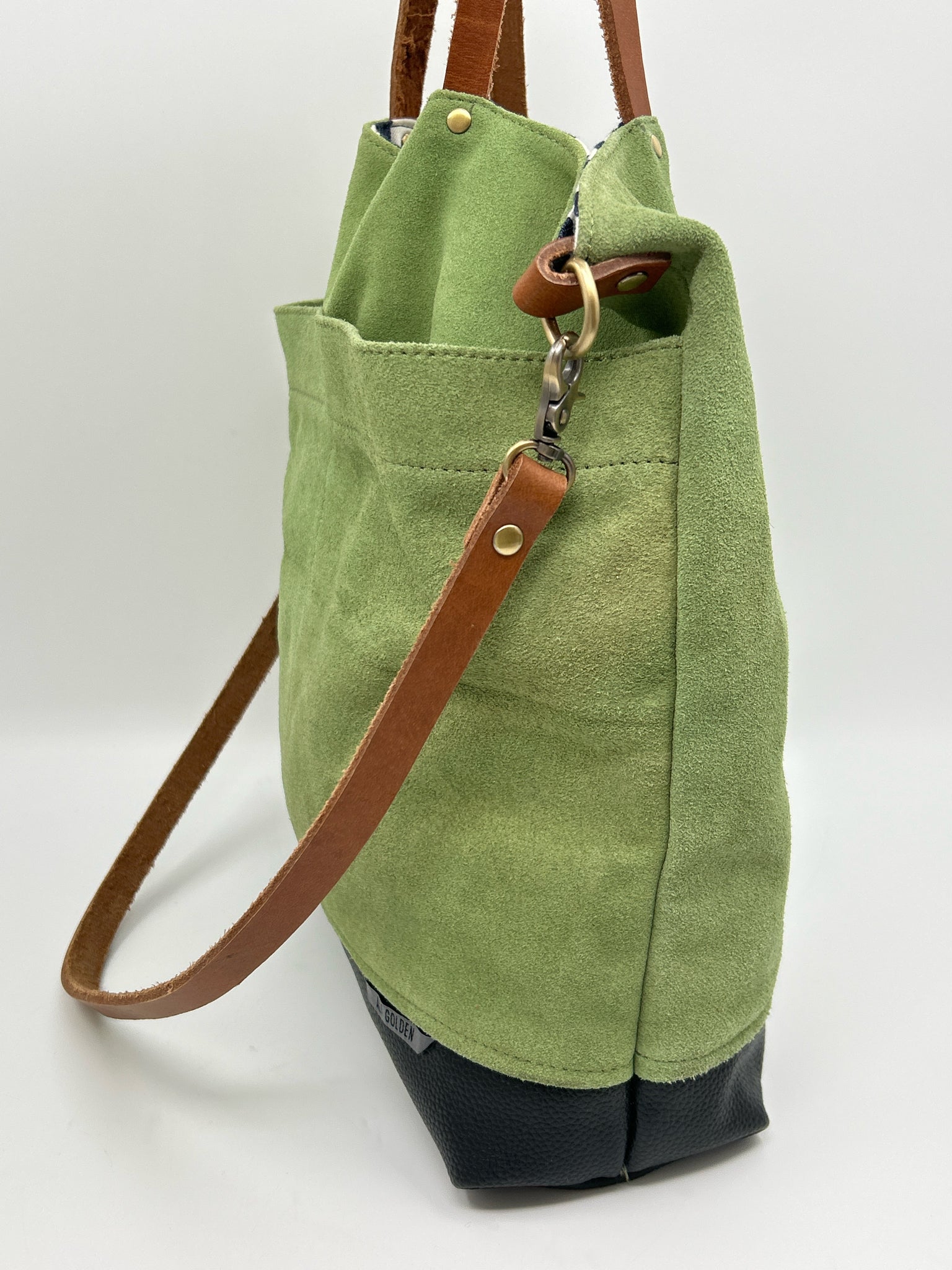 Ali Golden Green Women Tote