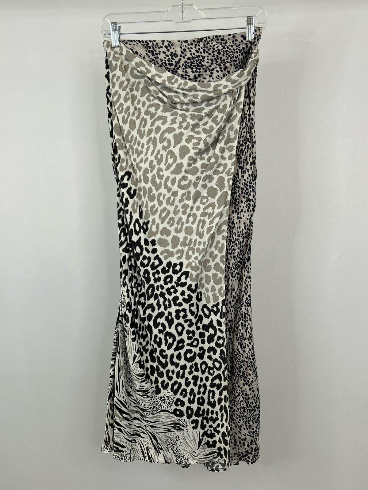 CONDITIONS APPLY Size S Gray and Beige Women Skirt