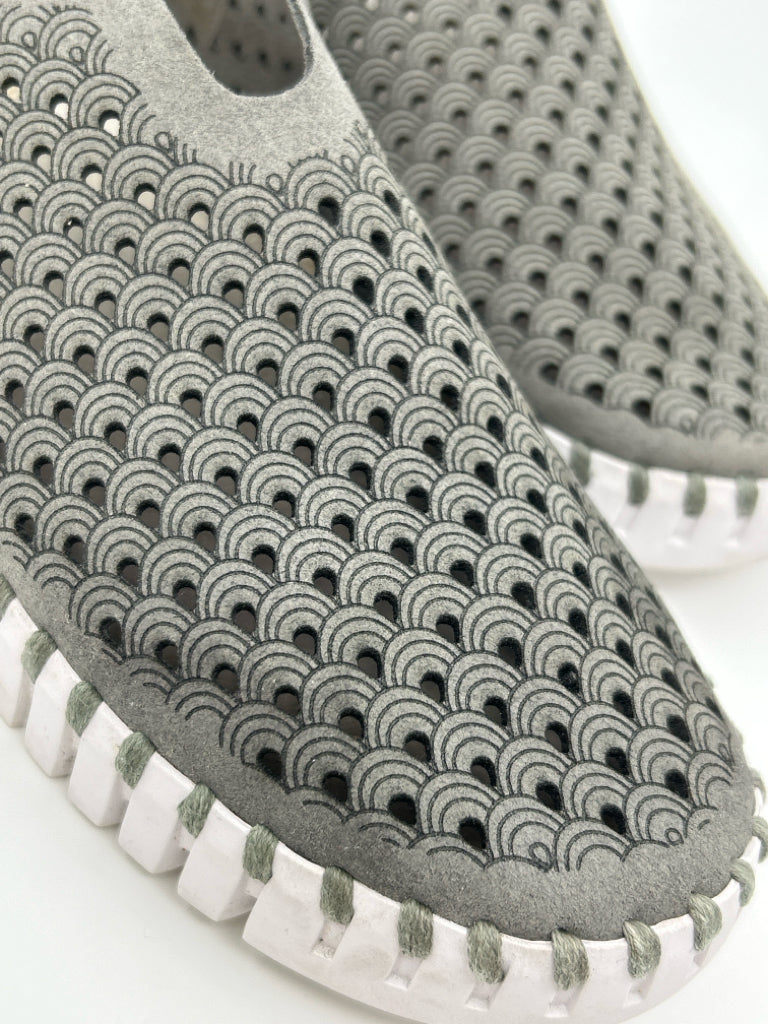 ILSE JACOBSEN Size 37 Gray Women's Shoes