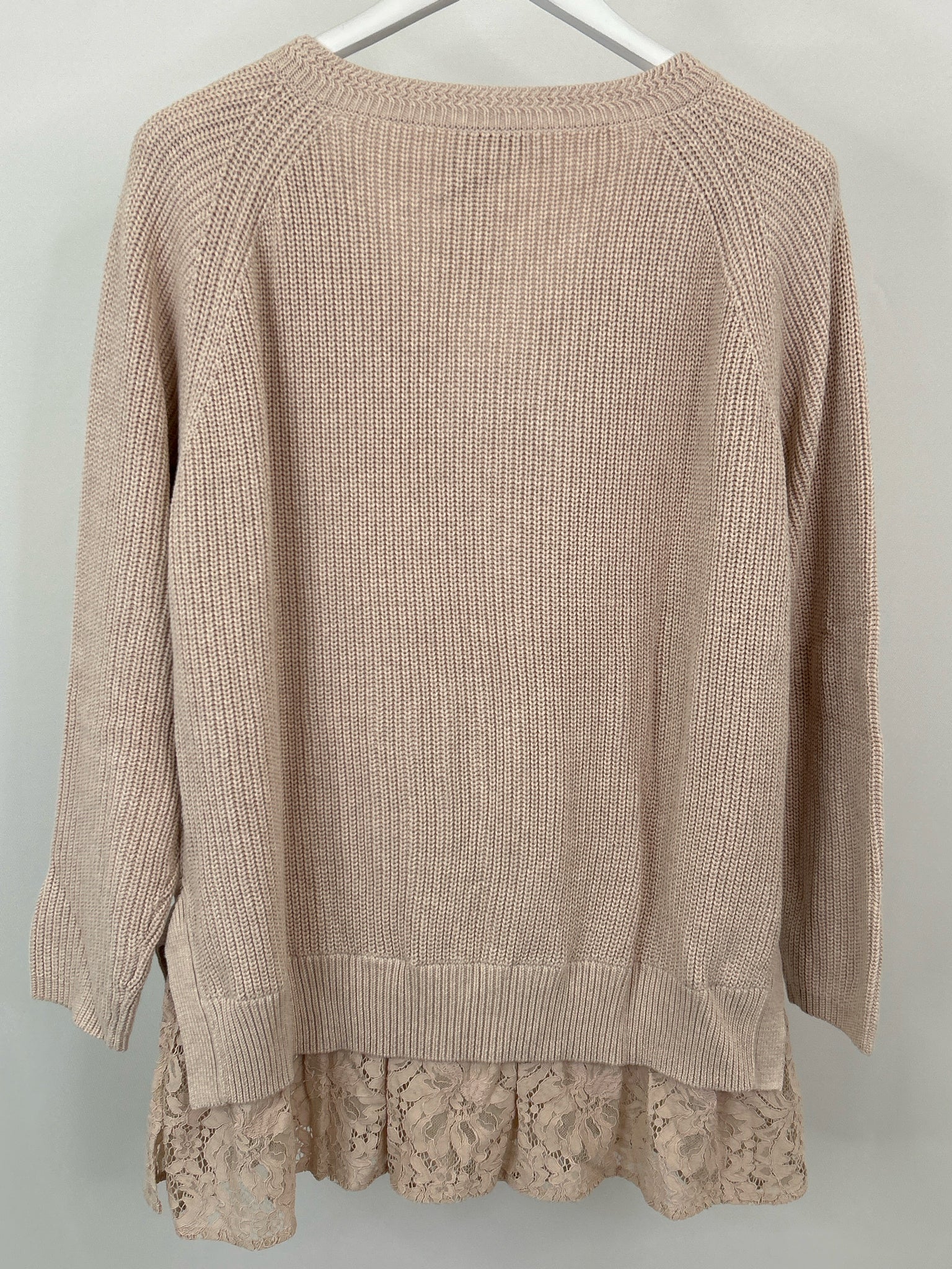 WRAP London Size 14 Blush Women Sweater NWT
