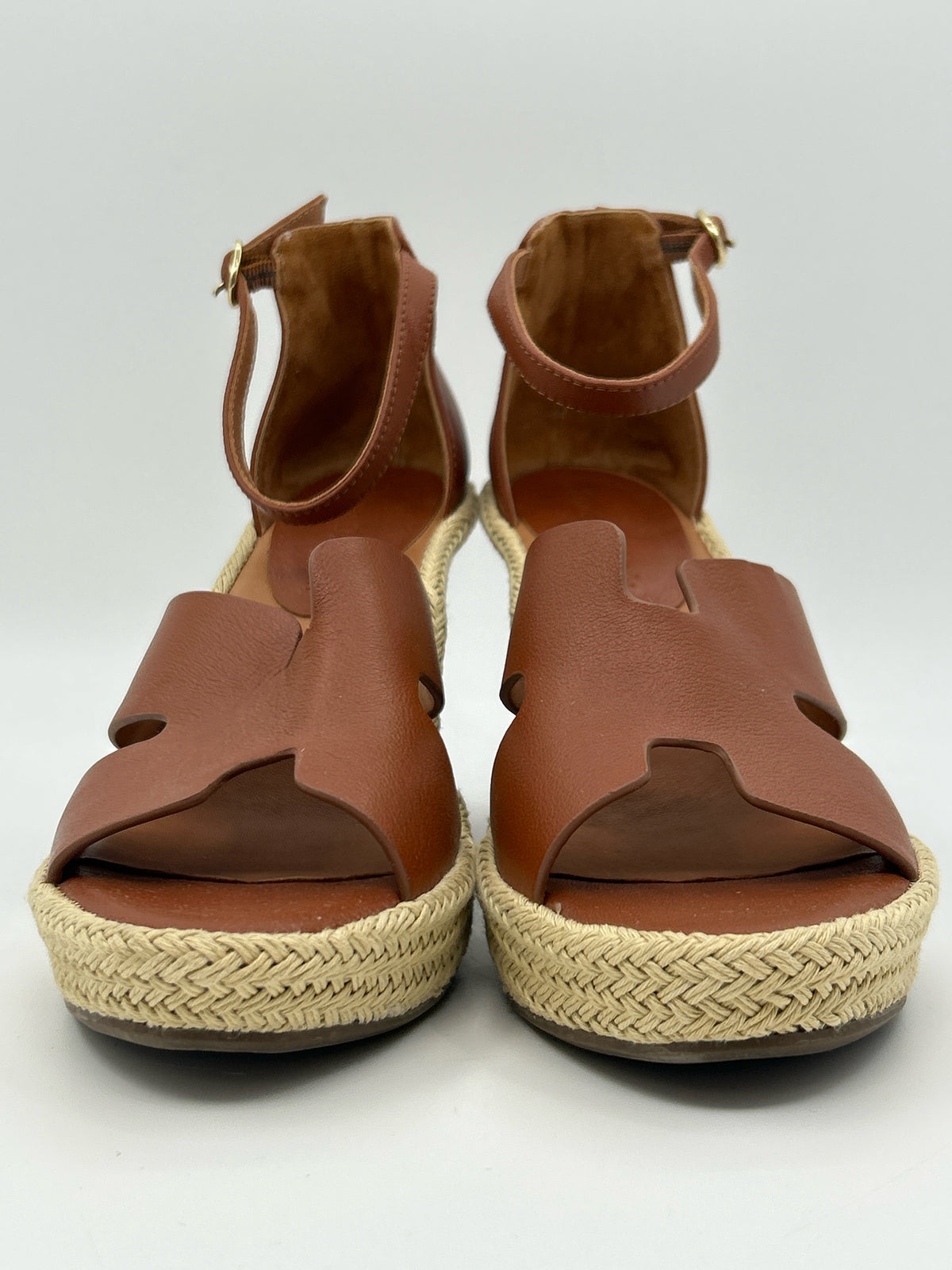 L'AMOUR DES PIEDS Size 9M Brown Women Sandal