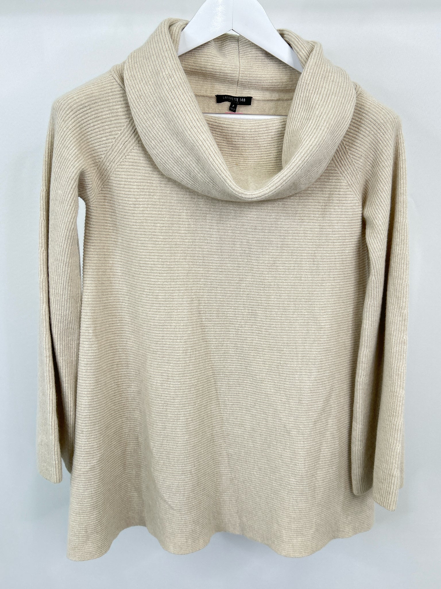 LAFAYETTE 148 Size P Oatmeal Women Sweater