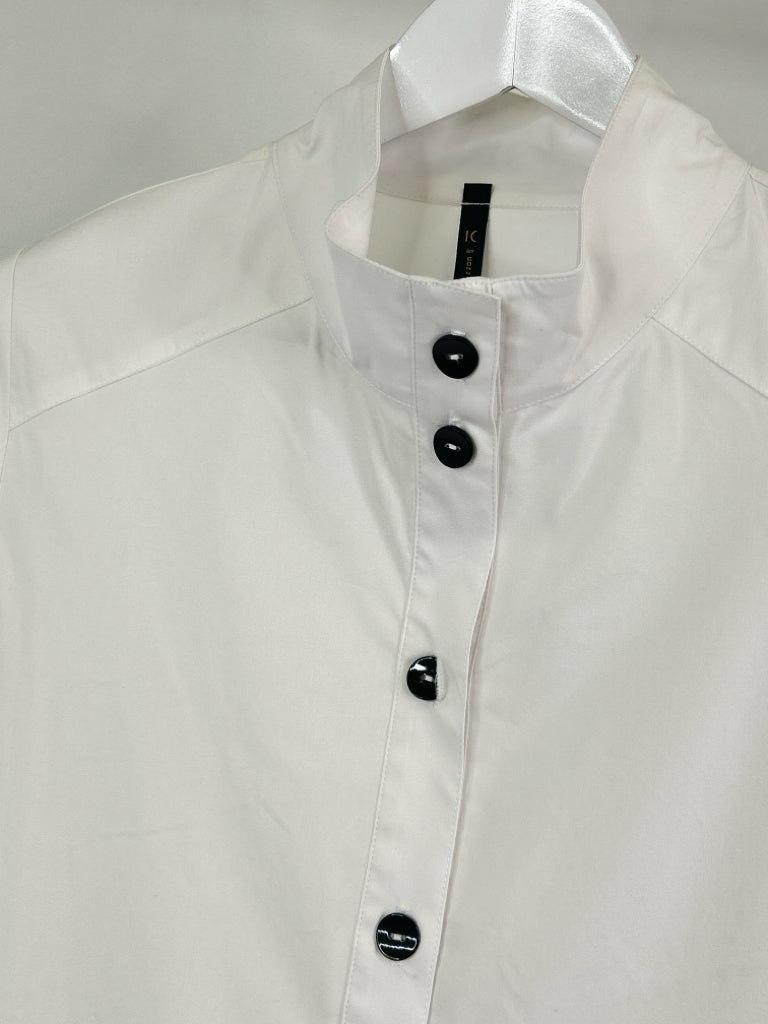 IC BY CONNIE K Size M White Women's Shirt NWT