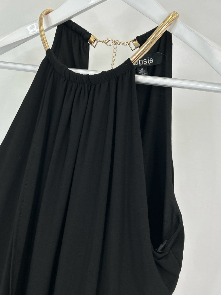 KENSIE Size 10 Black Women's Dress NWT