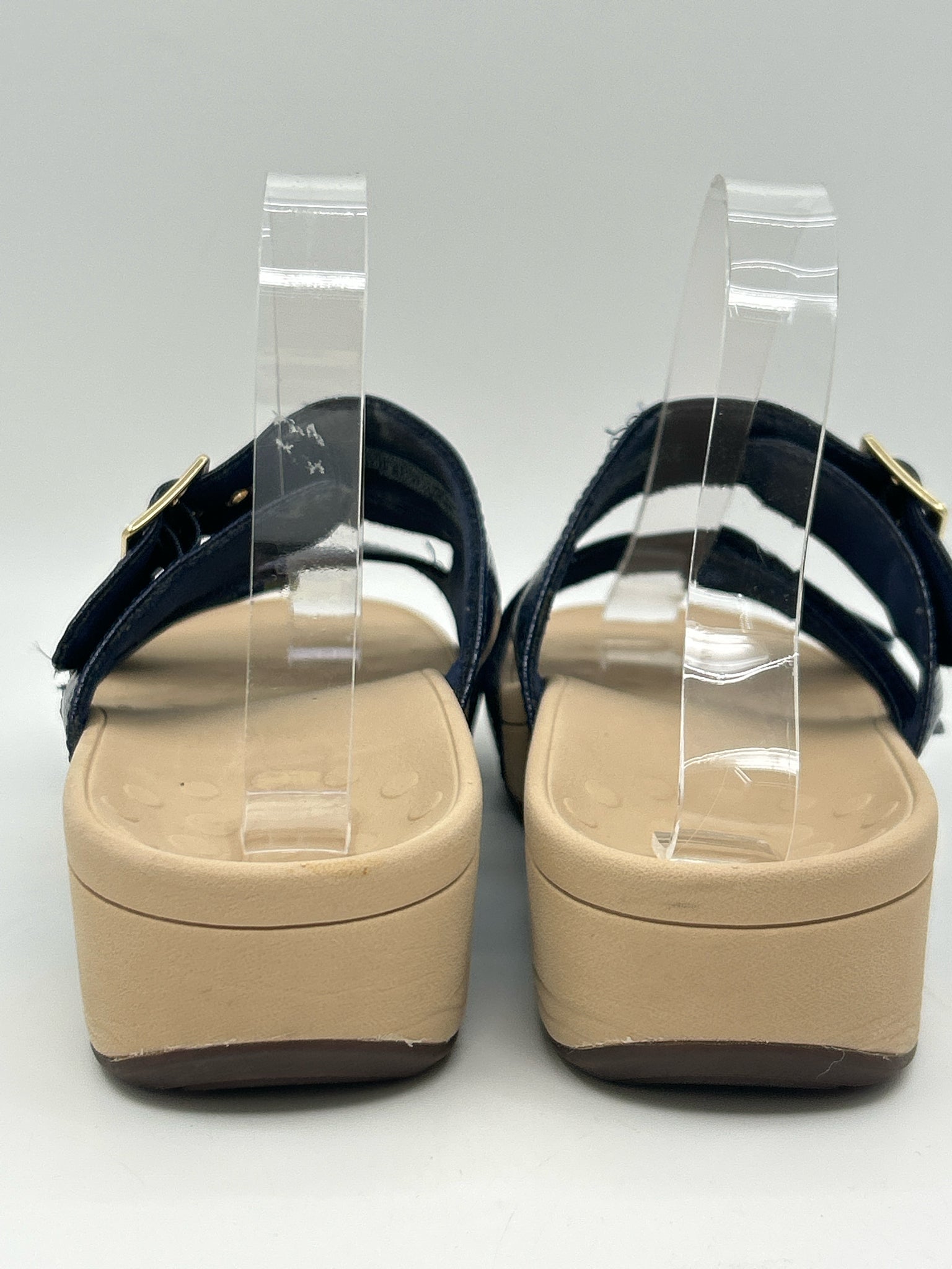 VIONIC Size 10 Navy Women Sandal