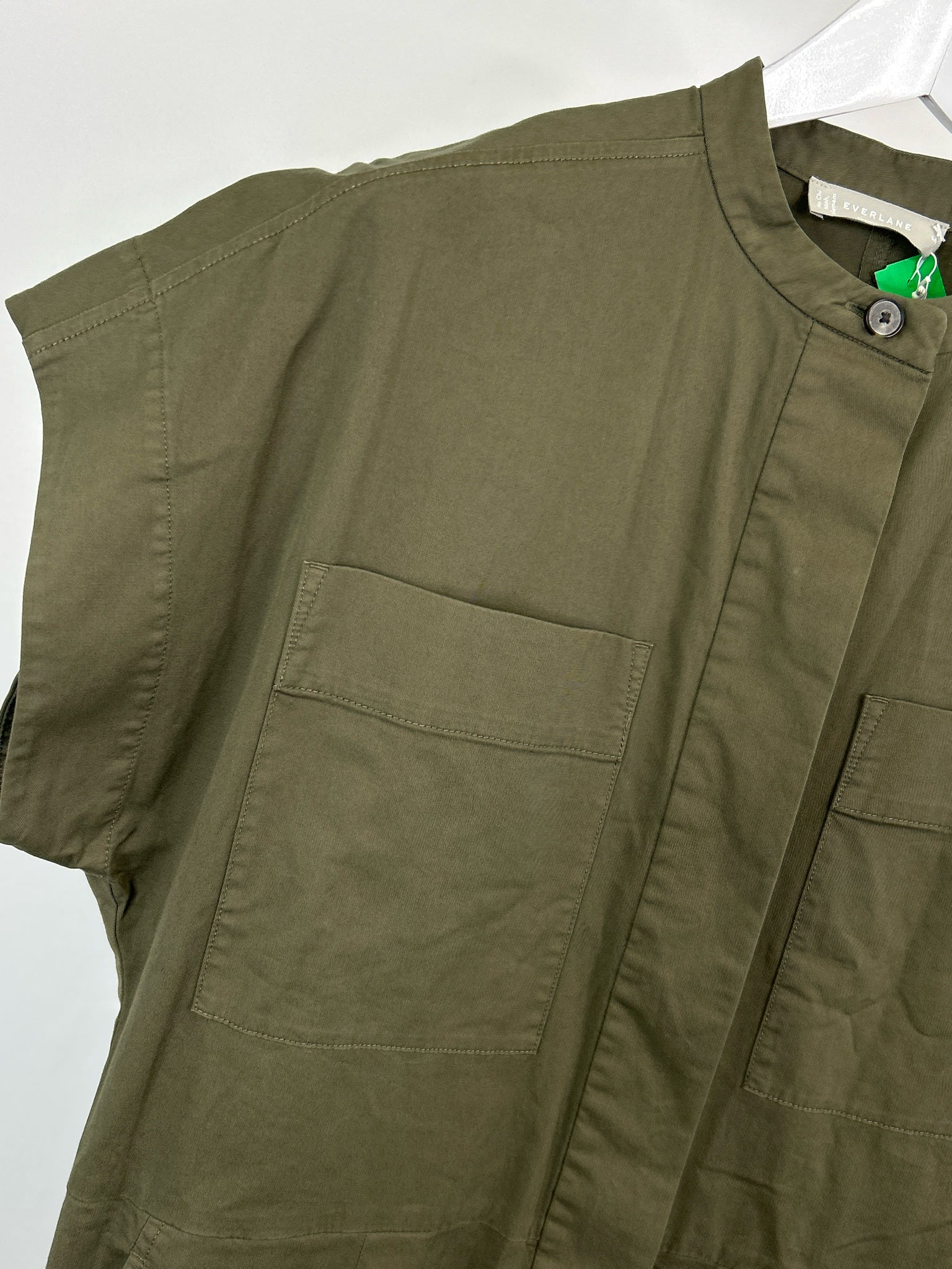 EVERLANE Size M Olive Green Women Jumpsuit NWT