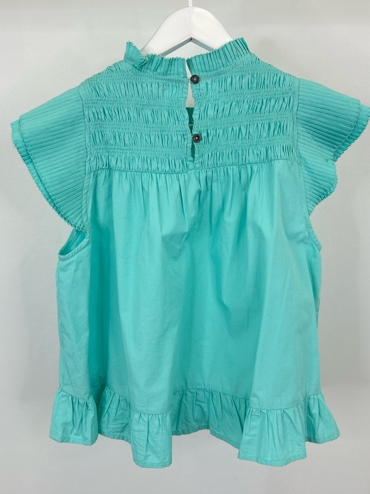 LOVE THE LABEL Size S TURQUOISE Women Top