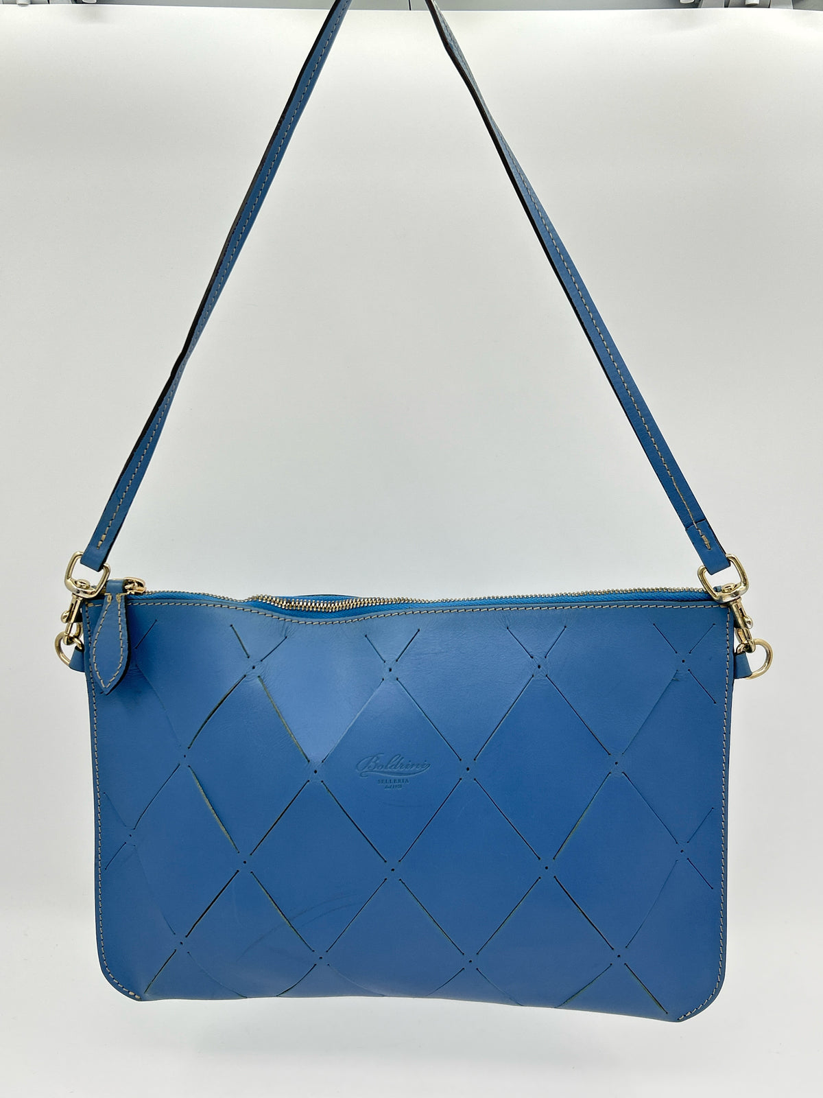 Boldrini Blue Women Purse